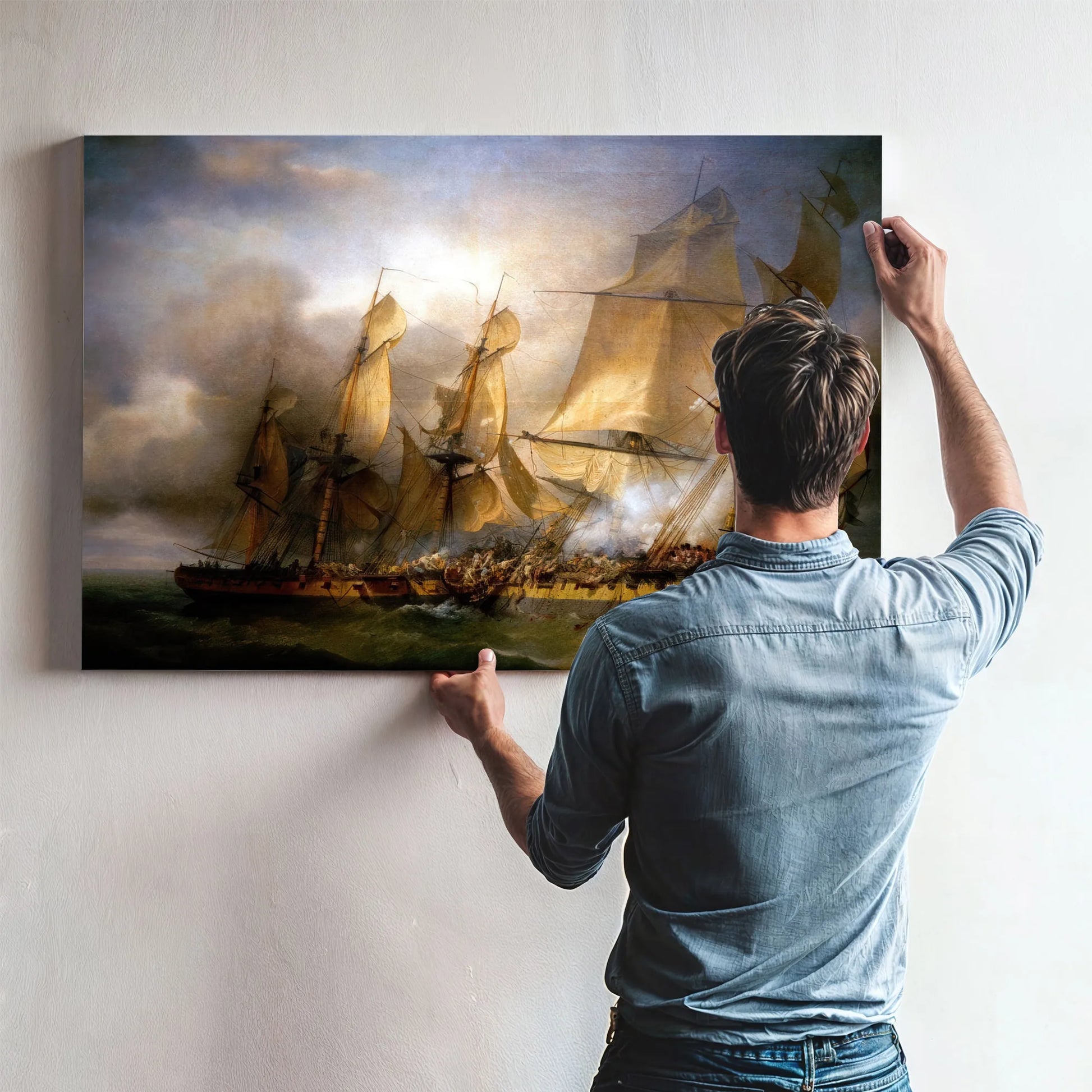 Bayonnaise Vs Embuscade By Louis Philippe Crepin Fine Art Print