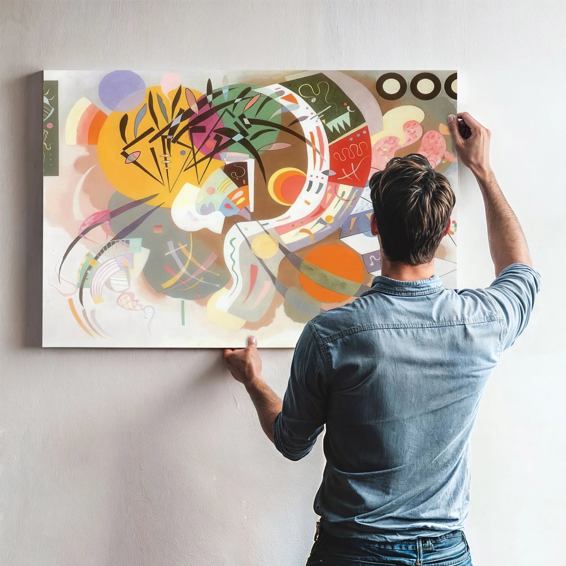 Dominant Curve By Wassily Kandinsky Fine Art Print