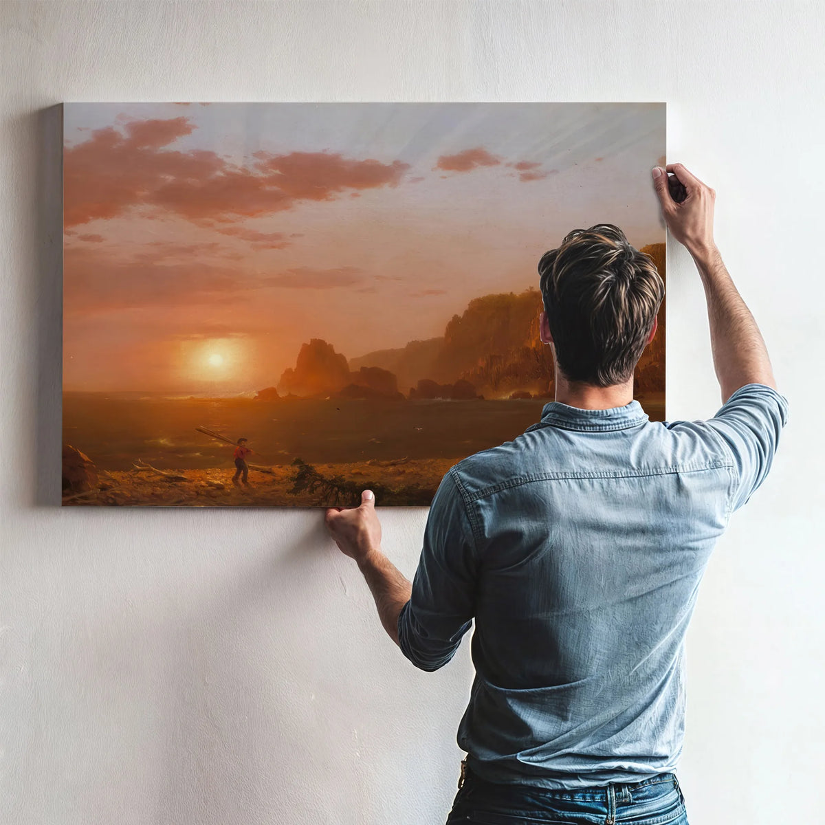 Grand Manan Island Bay Of Fundy By Frederic Edwin Church Fine Art Print