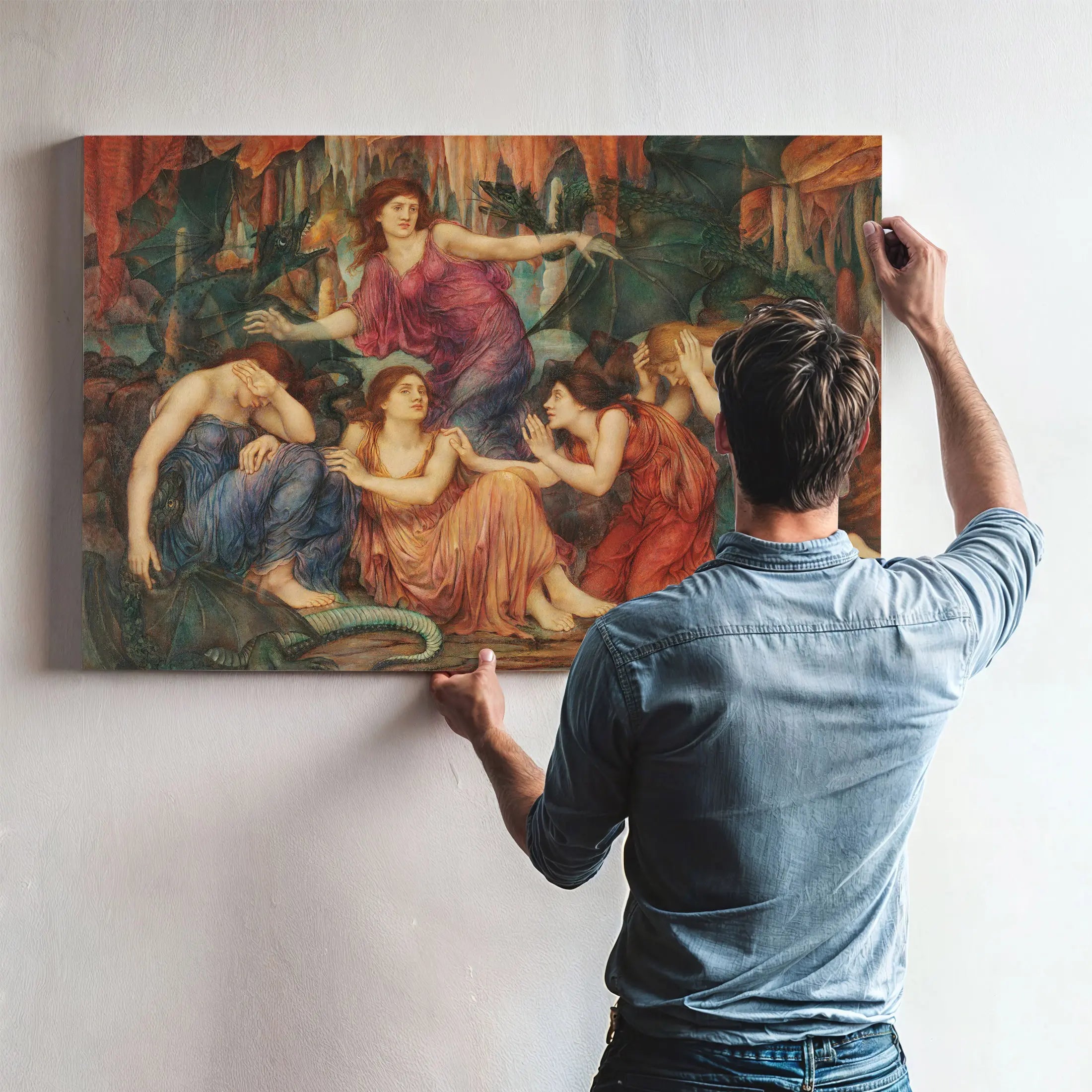 The Captives by Evelyn De Morgan