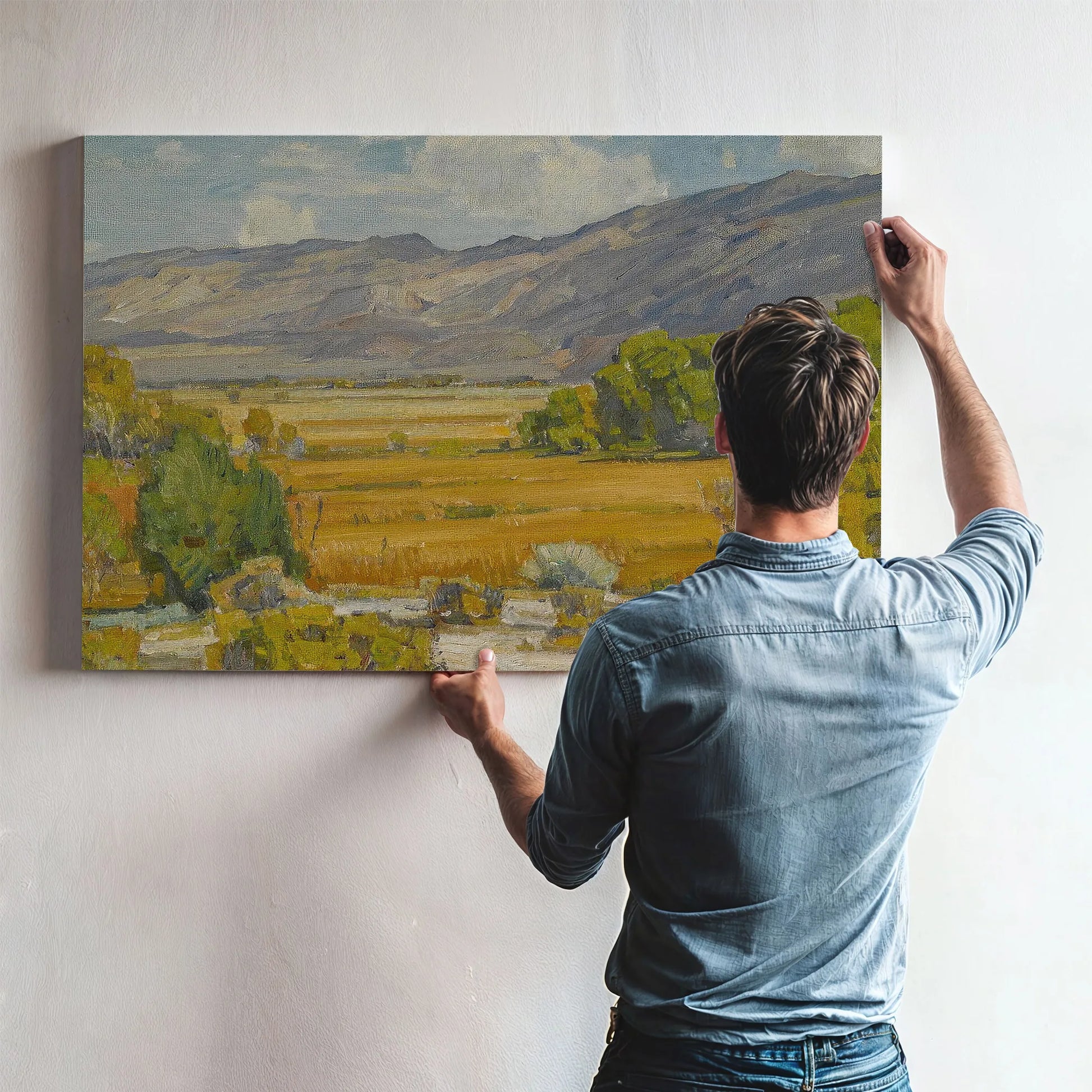 Owens River Valley By William Wendt Fine Art Print