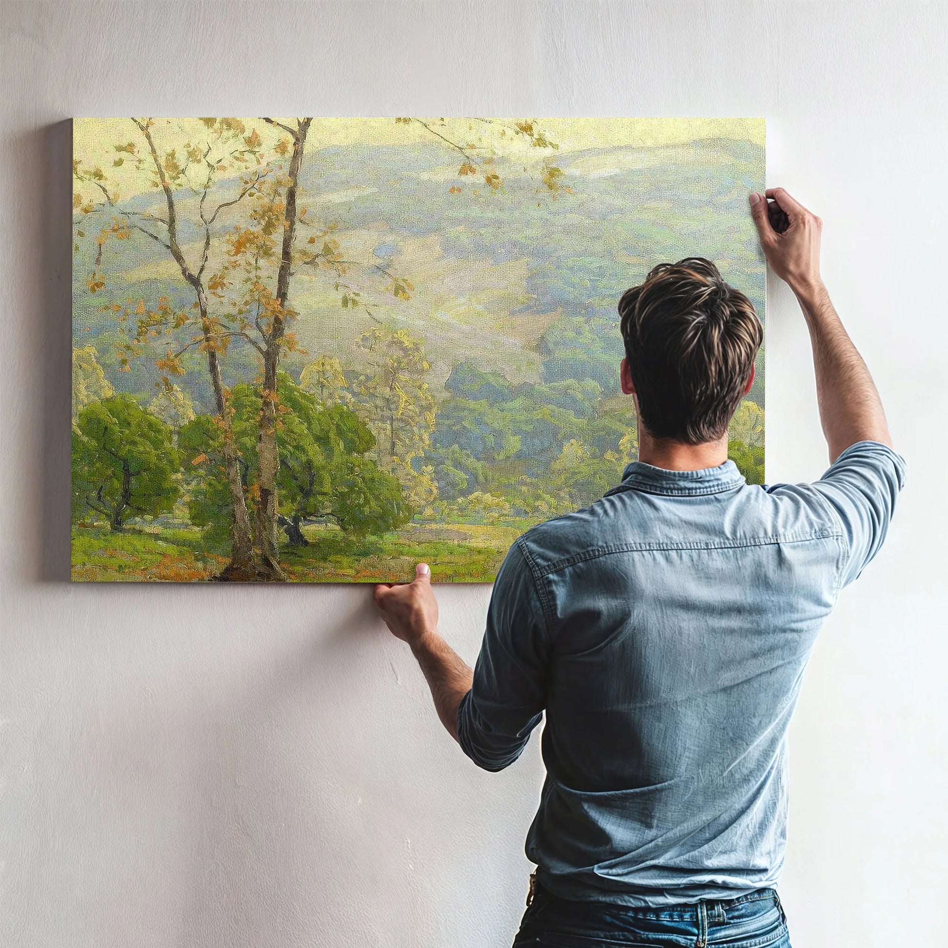 San Gabriel Canyon By Edgar Payne Fine Art Print