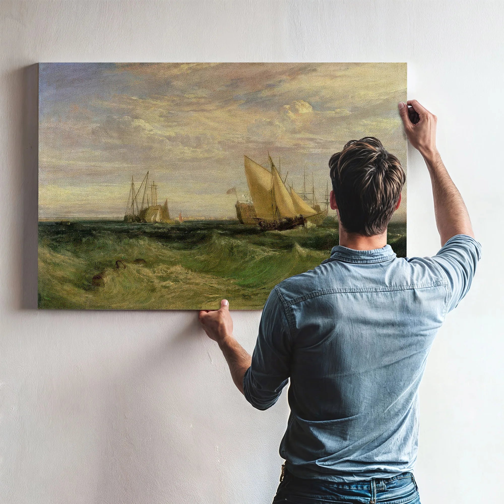 The Confluence Of The Thames And The Medway By Joseph Mallord William Turner Fine Art Print