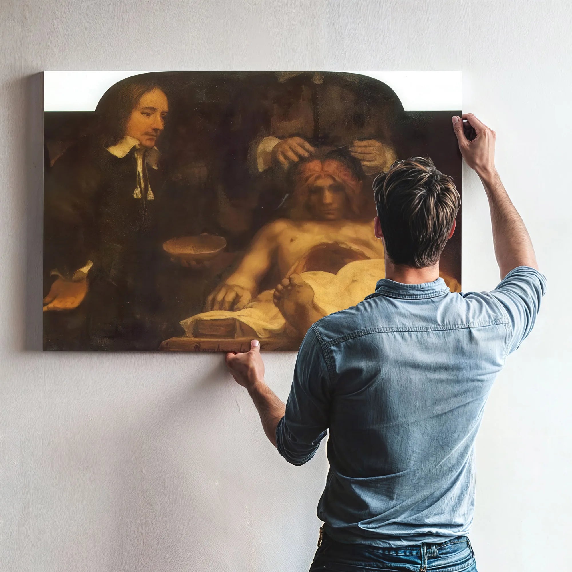 The Anatomy Lesson Of Dr By Rembrandt Fine Art Print
