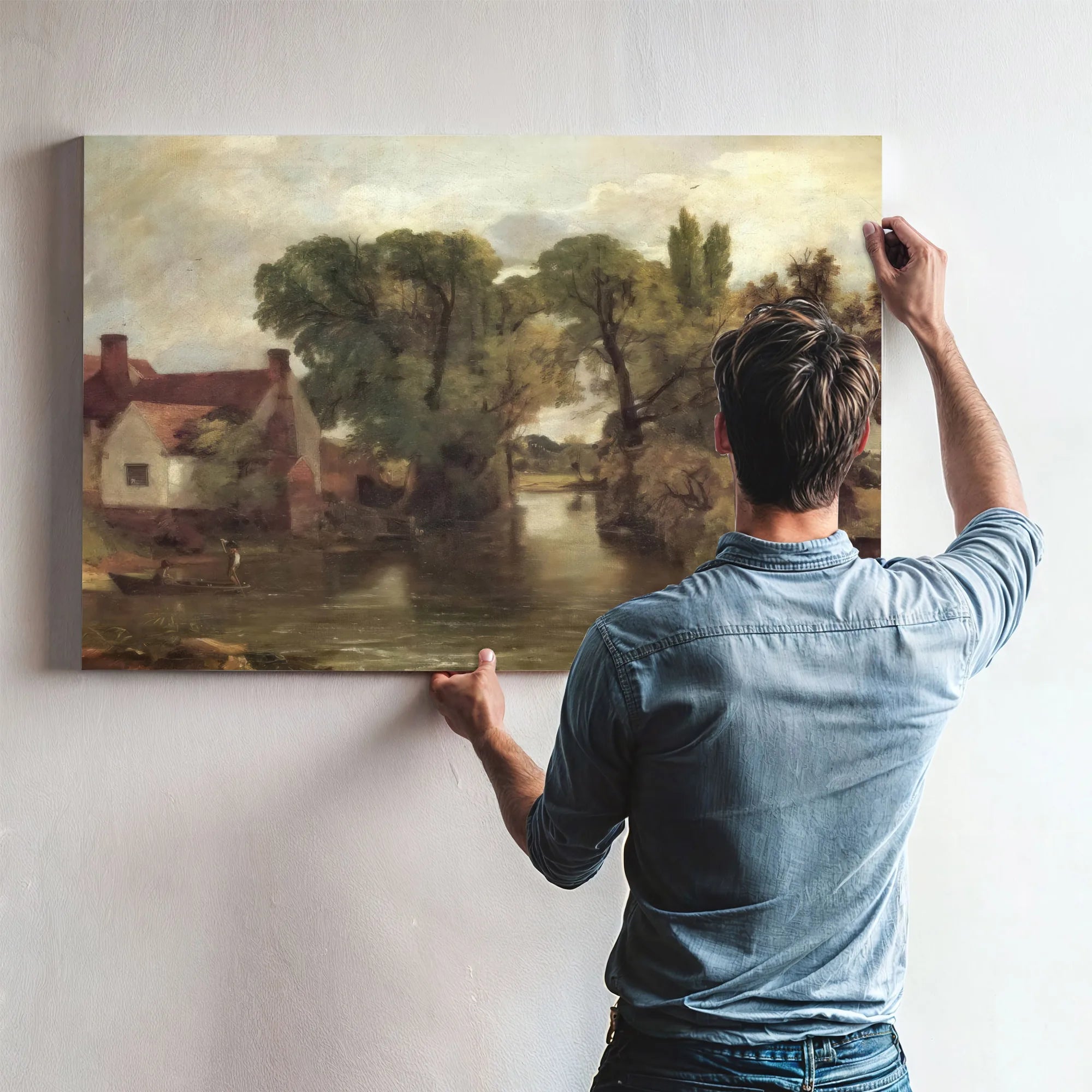The Mill Stream By John Constable Fine Art Print