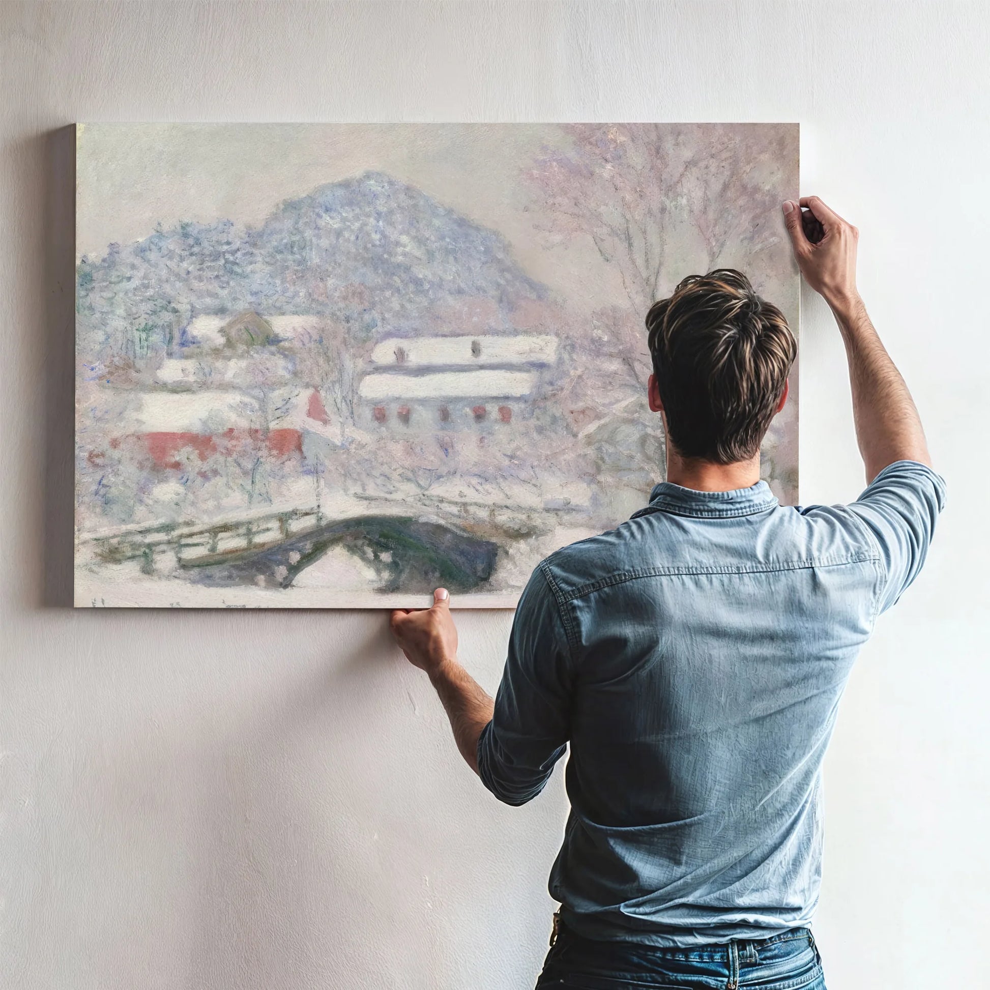 Sandvika Norway By Claude Monet Fine Art Print