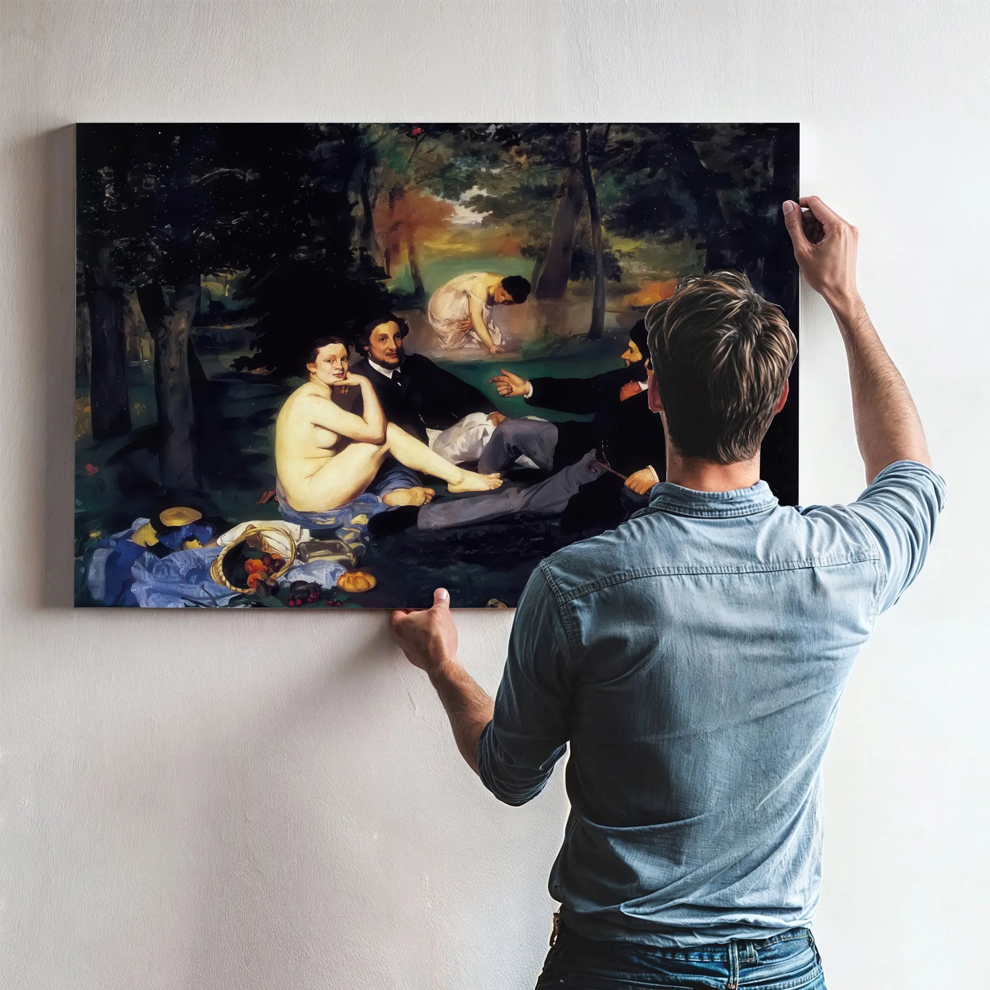 Le Dejeuner Sur L'herbe 1863 By Edouard Manet Fine Art Print
