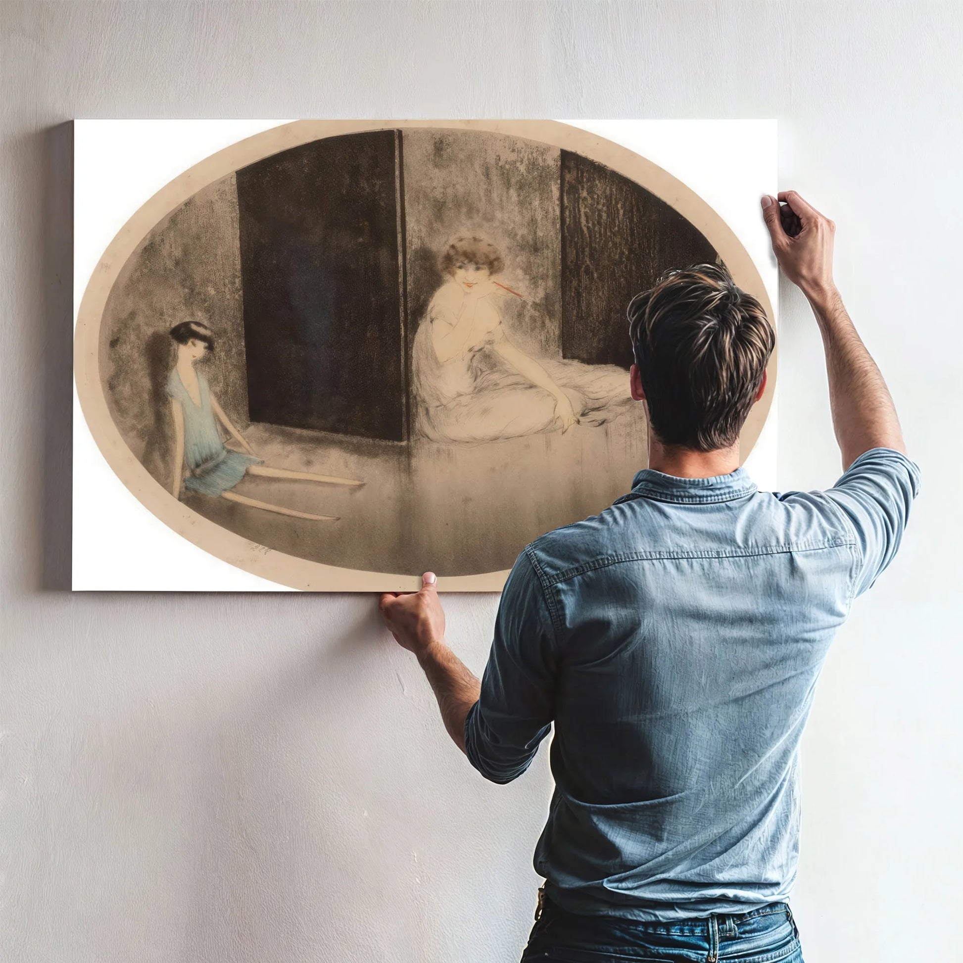 Poupe Moderne 1926 By Louis Icart Fine Art Print