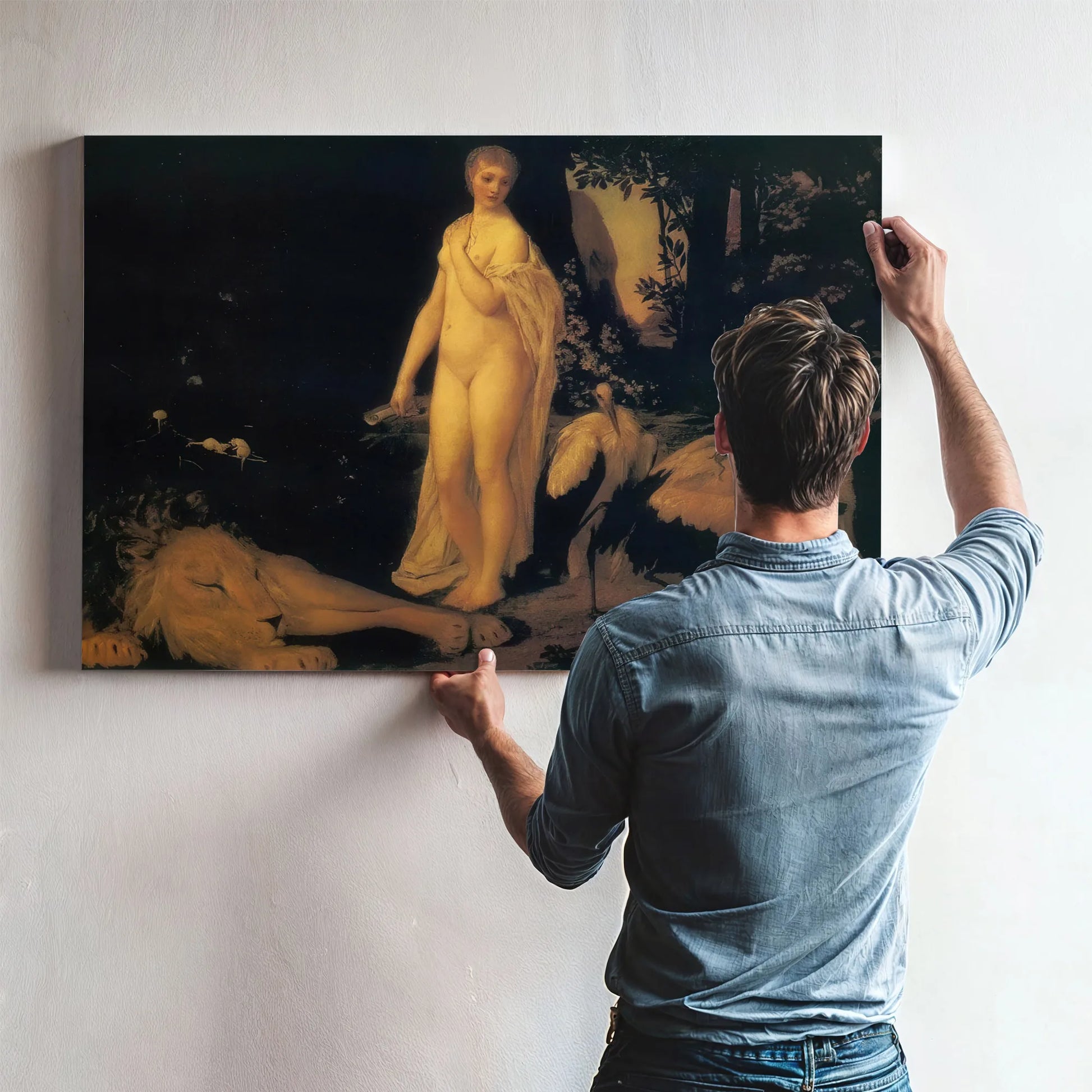 Fable By Gustav Klimt Fine Art Print