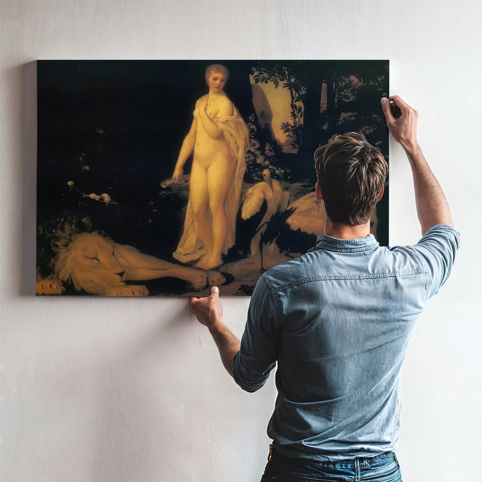Fable By Gustav Klimt Fine Art Print