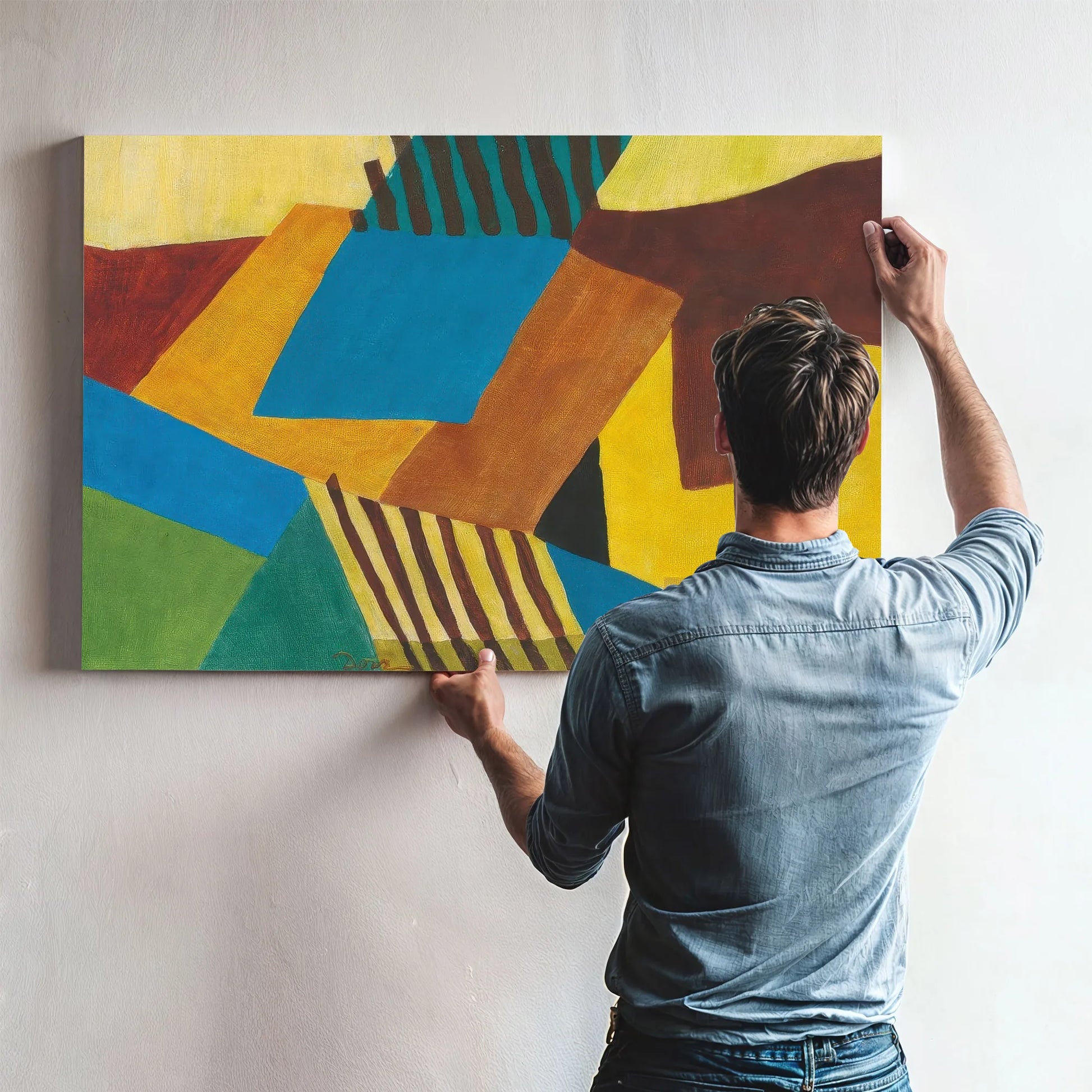 Rectangles By Arthur Dove Fine Art Print