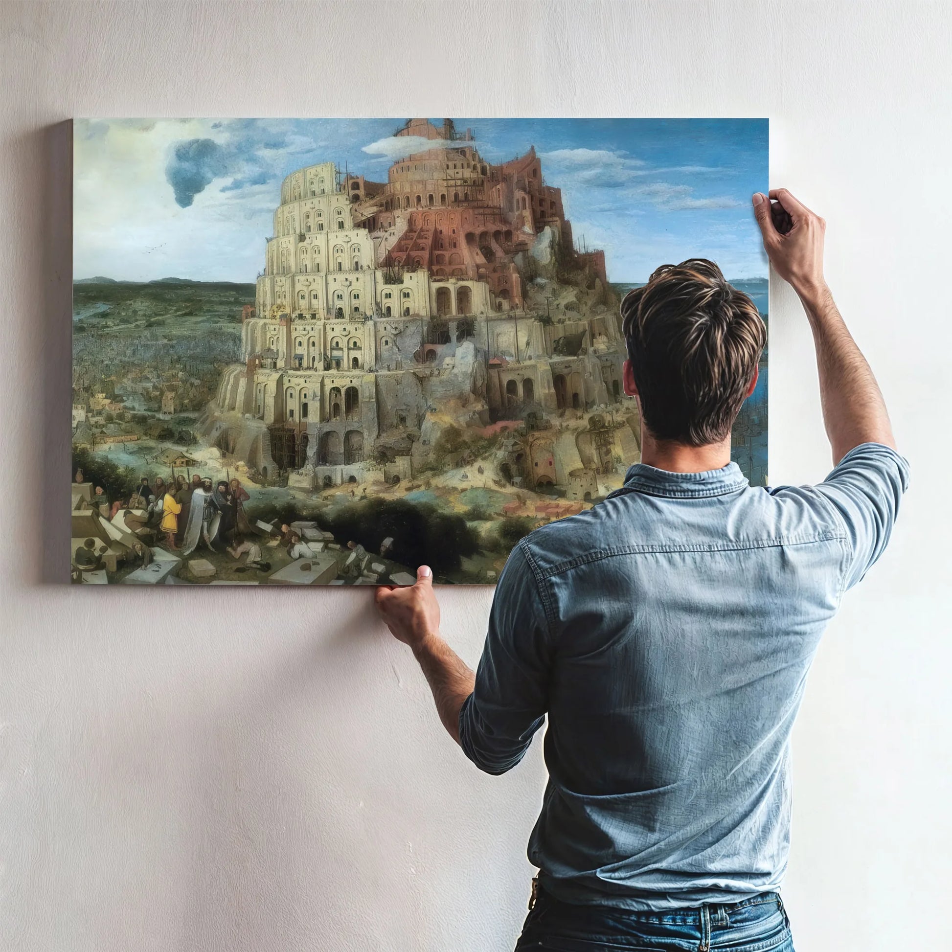 The Tower Of Babel 1563 By Pieter Bruegel Fine Art Print