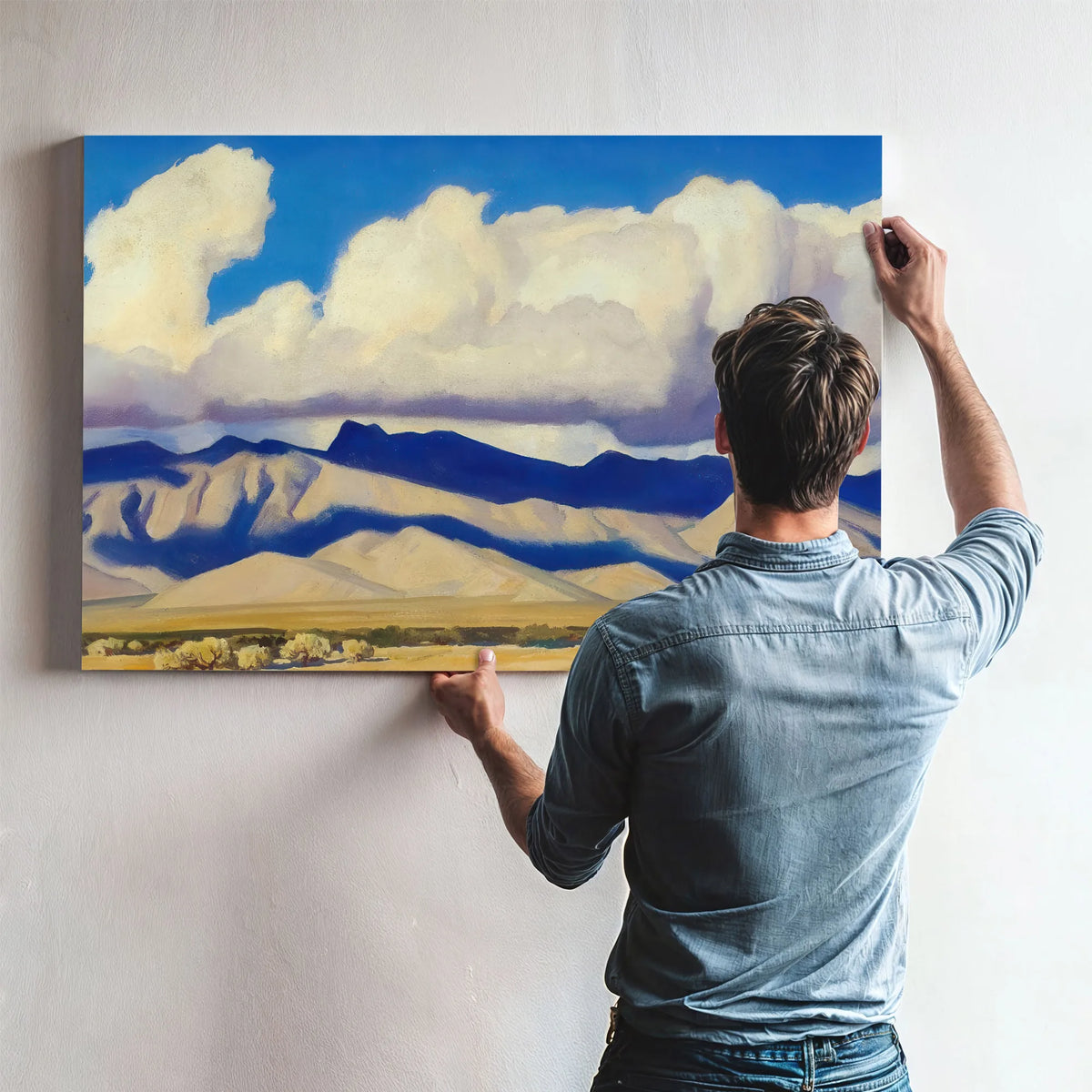 Cloud Banks And Shadows By Maynard Dixon Fine Art Print