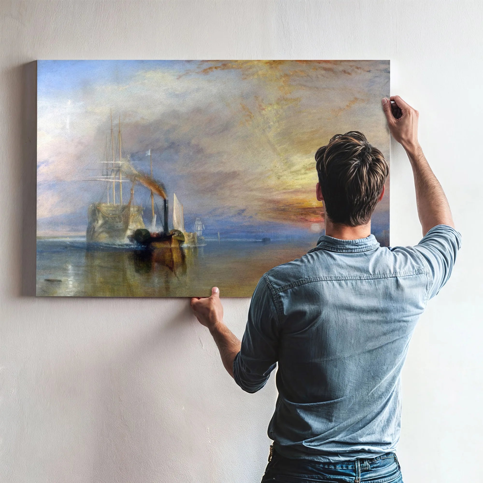 The Fighting Temeraire 1839 1 By Joseph Mallord William Turner Fine Art Print