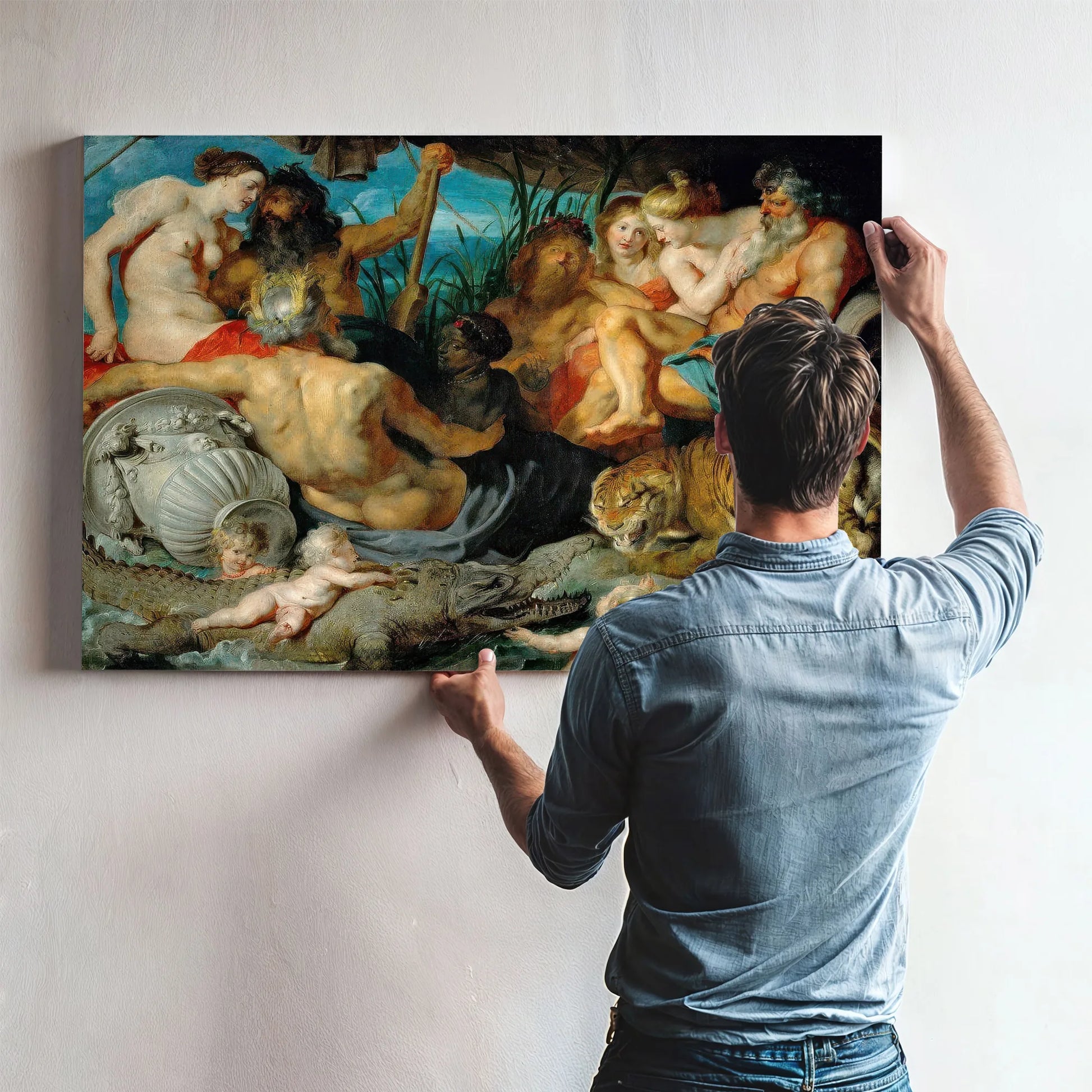 Peter Paul Rubens The Four Continents 1615 By Peter Paul Rubens Fine Art Print