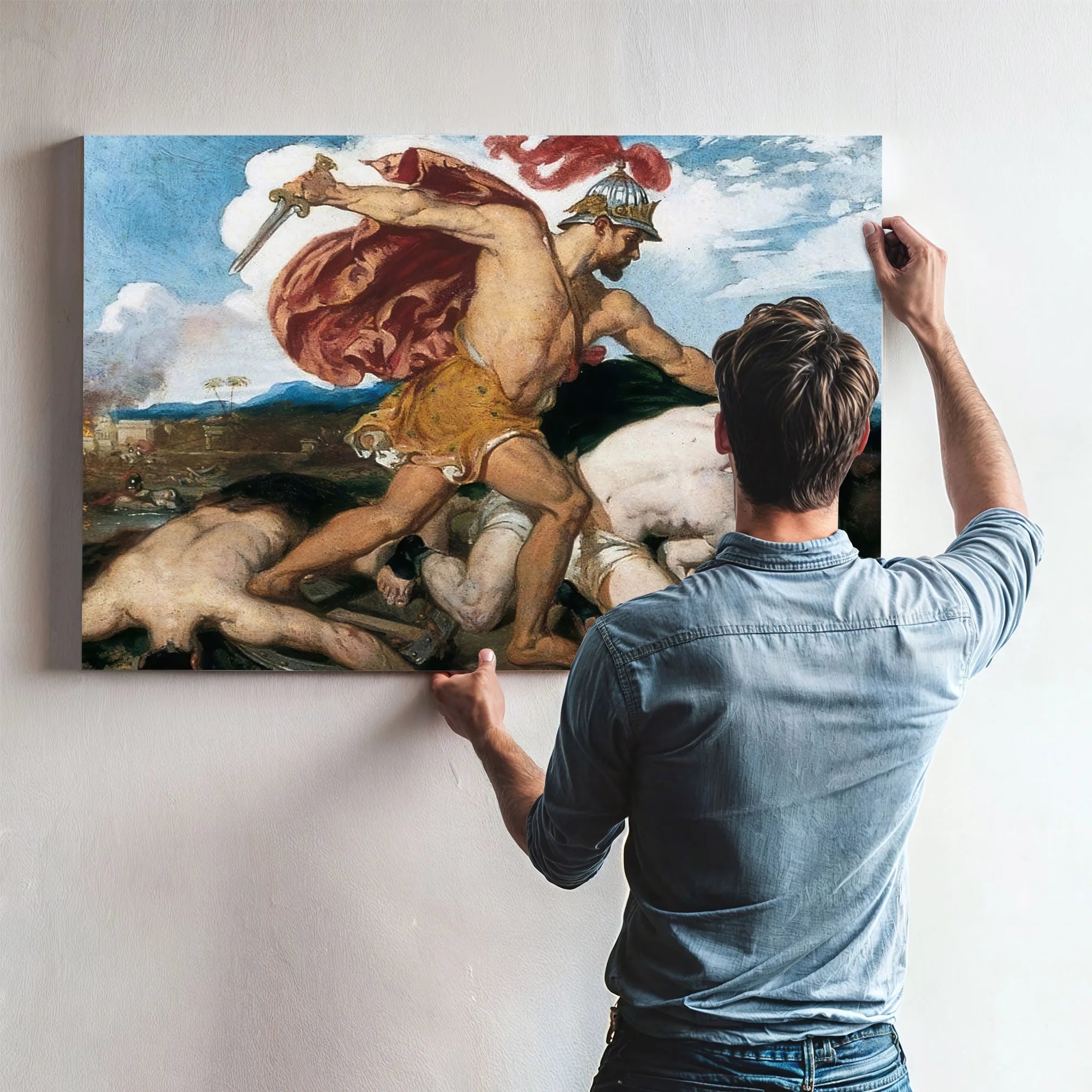 Beniah By William Etty Fine Art Print