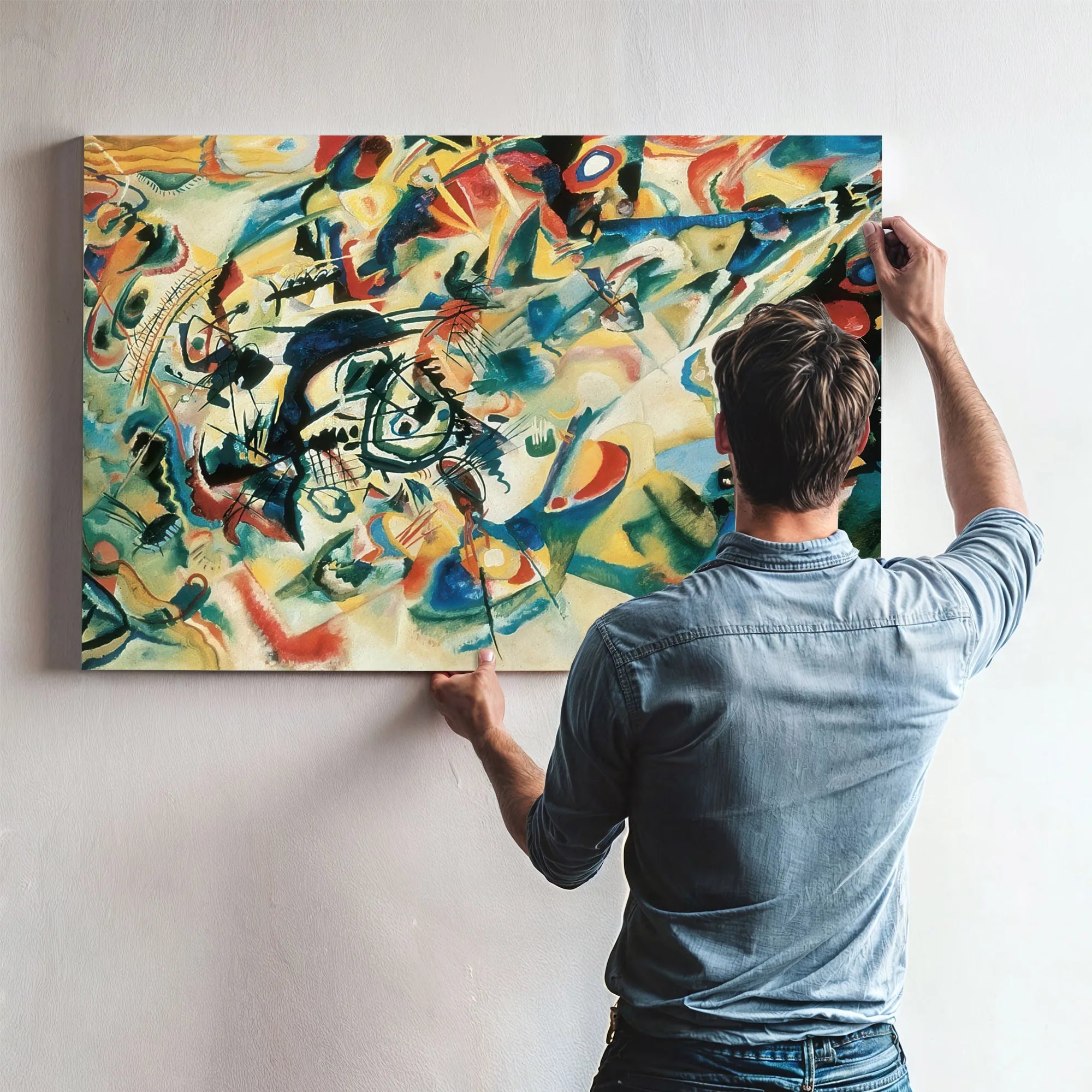 Composition Vii By Wassily Kandinsky Fine Art Print
