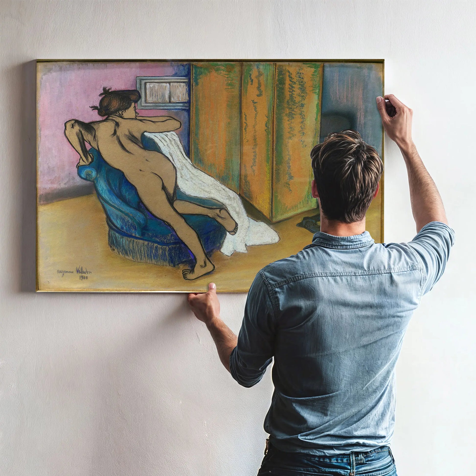 Despues Del Bano by Suzanne Valadon