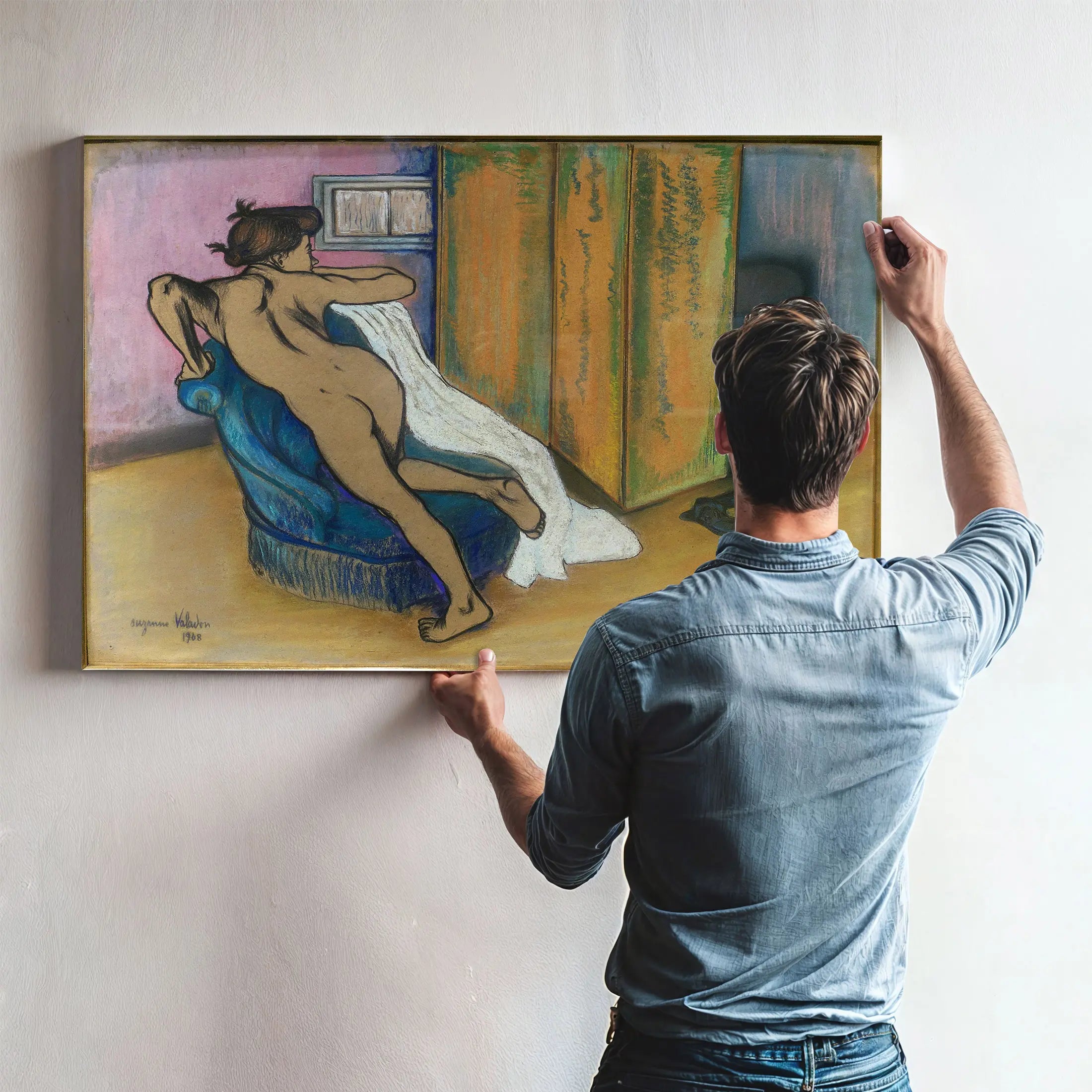 Despues Del Bano by Suzanne Valadon