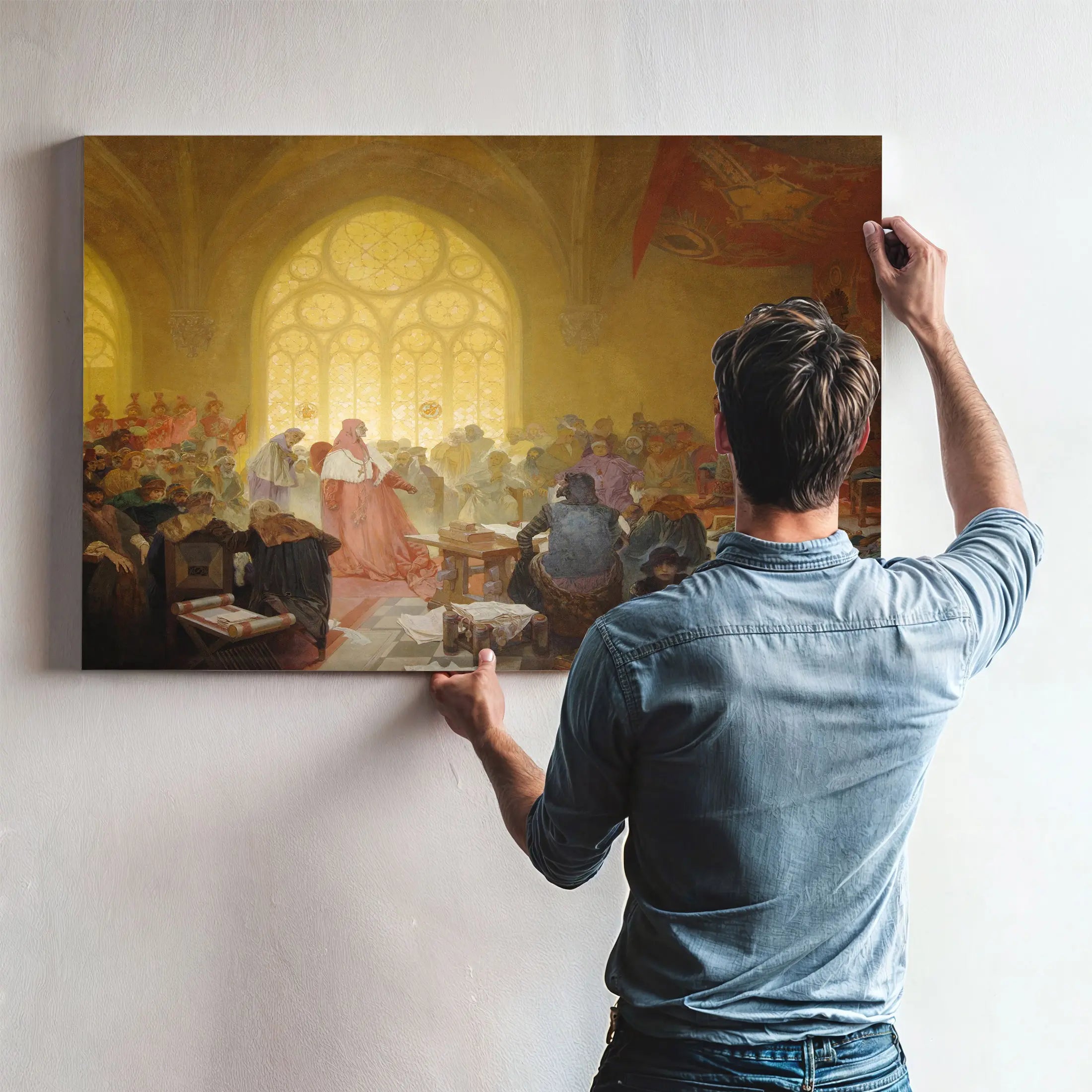 The Slav Epic Cicle Xiii by Alphonse Mucha