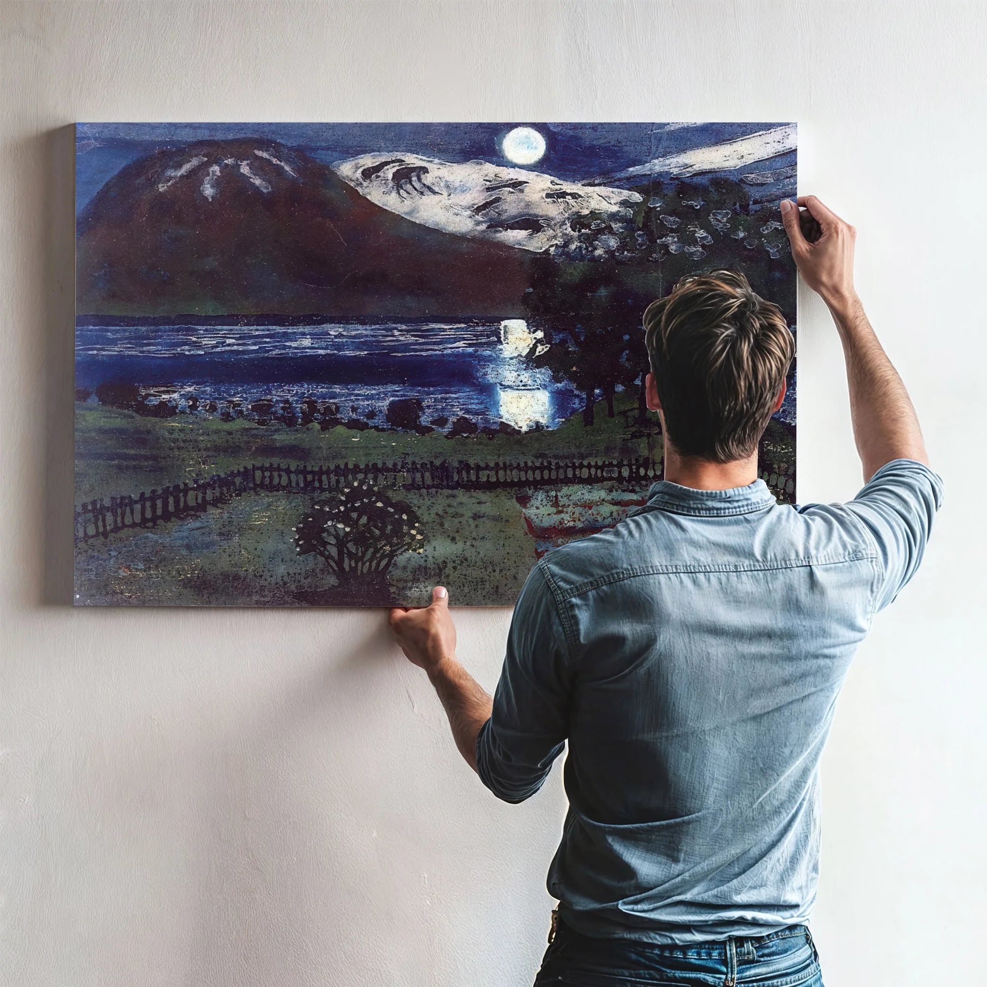 The Moon In May 8 By Nicolai Astrup Fine Art Print