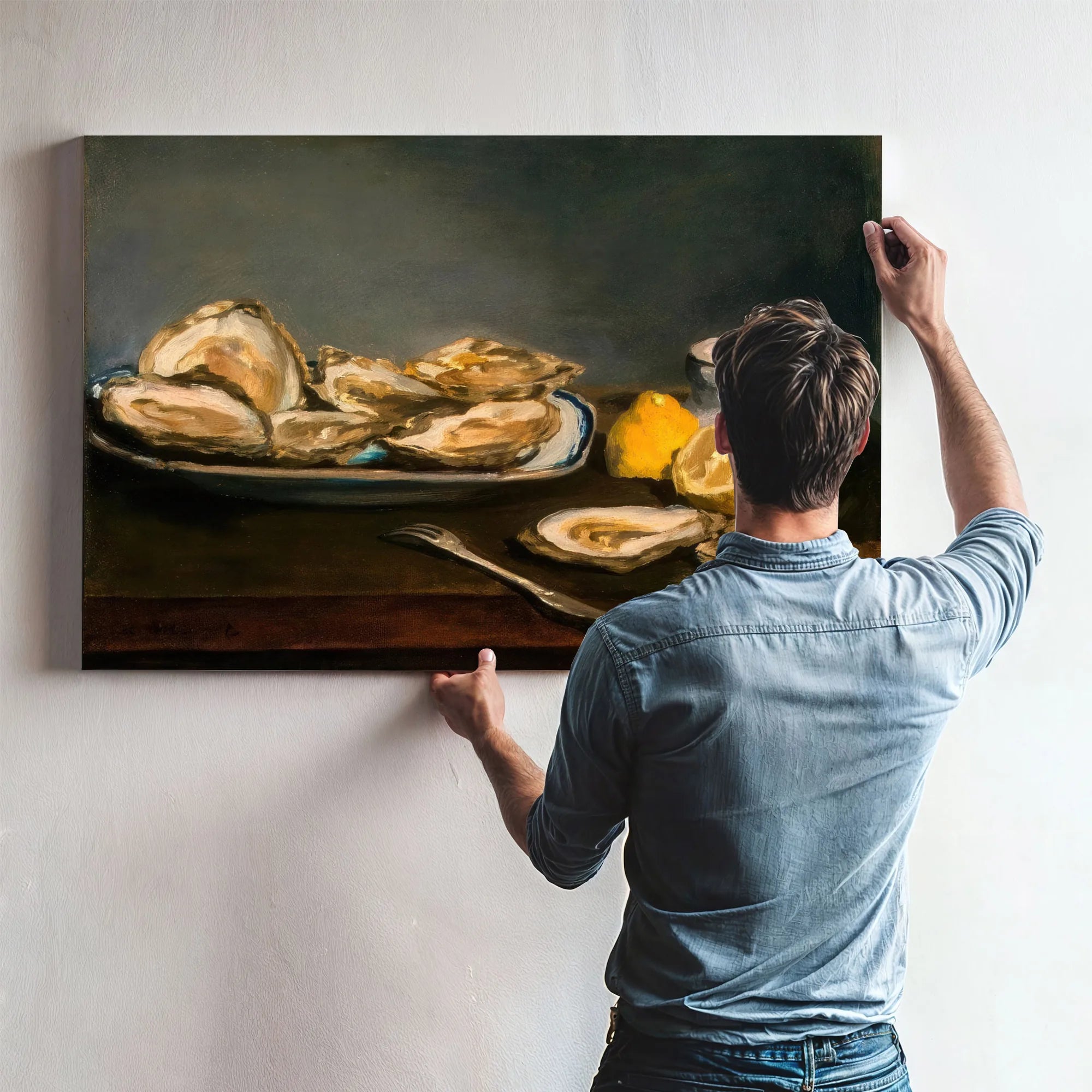 Oysters By Edouard Manet Fine Art Print