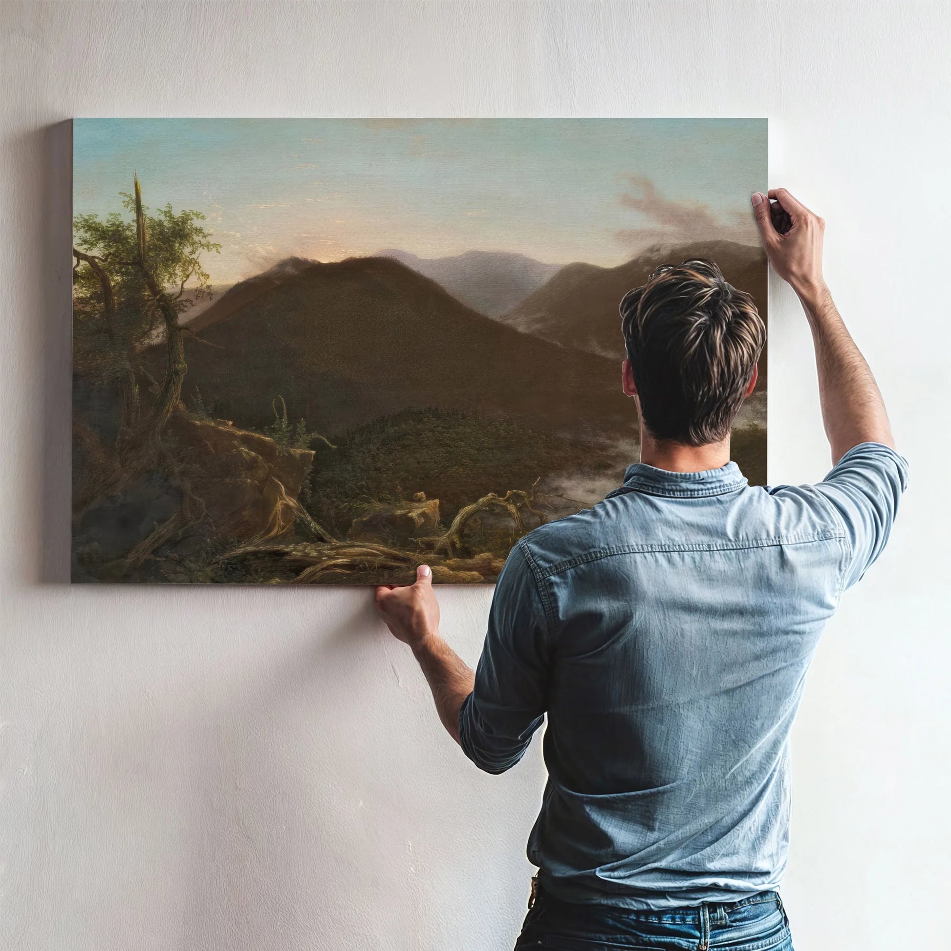 Sunrise In The Catskills By Thomas Cole Fine Art Print
