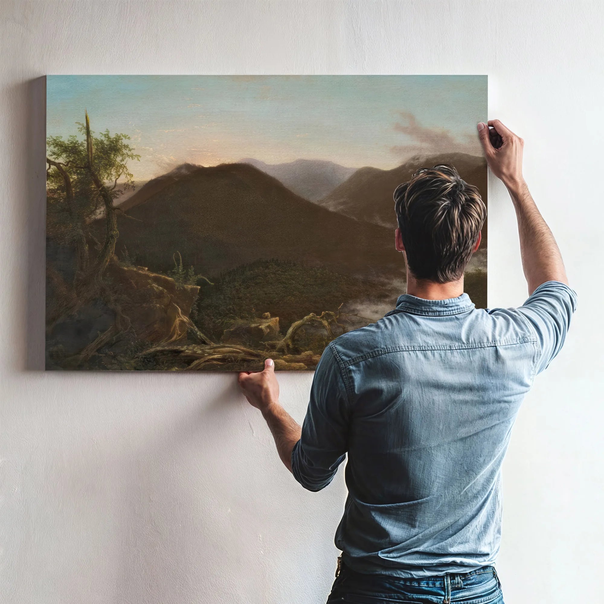 Sunrise In The Catskills By Thomas Cole Fine Art Print