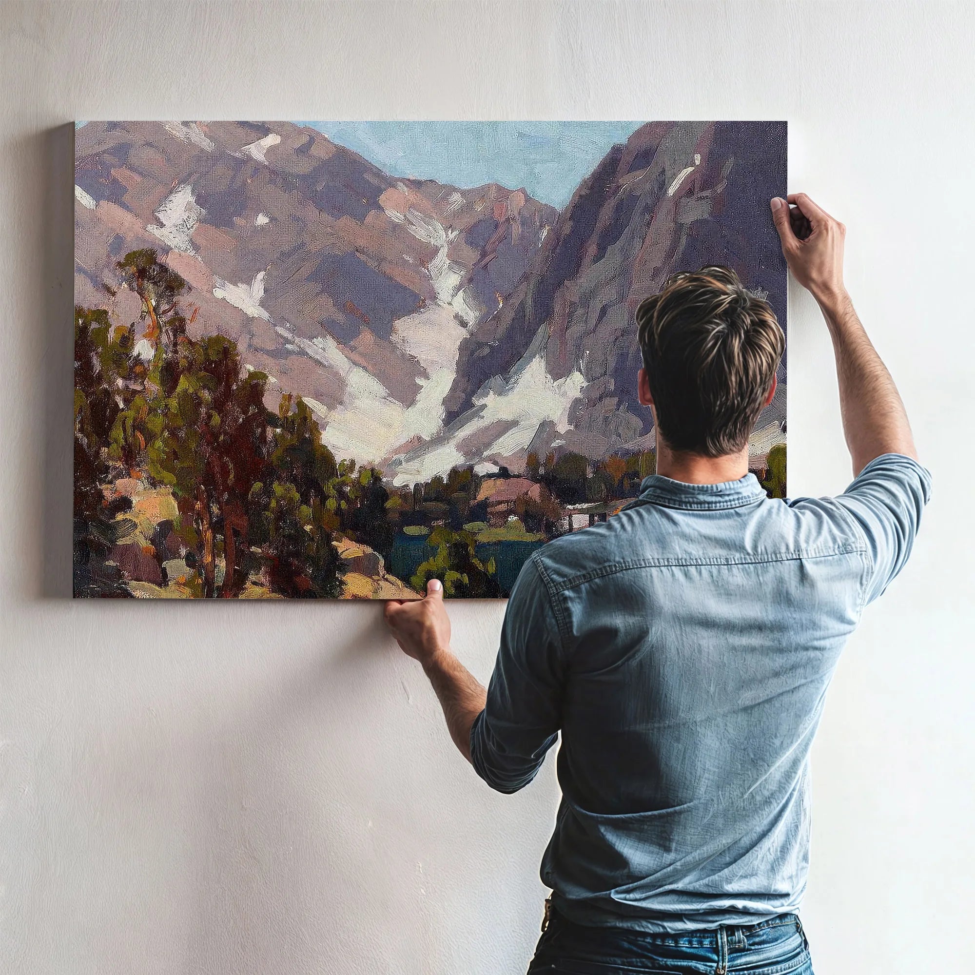 Sierra Snows By Edgar Payne Fine Art Print