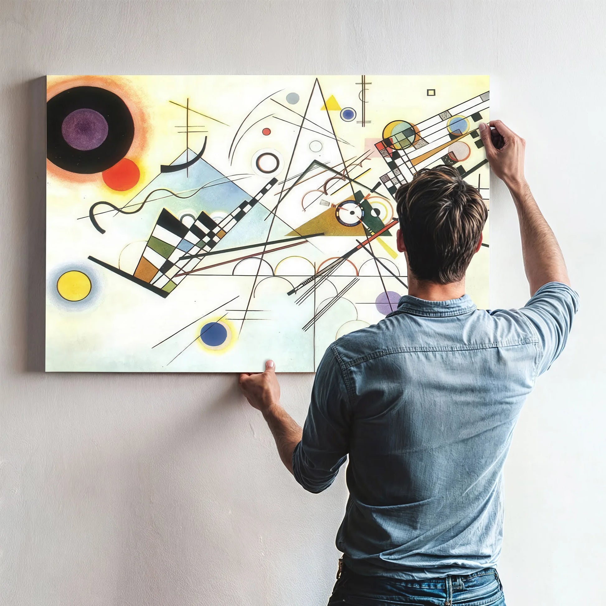 Composition Viii 1923 By Wassily Kandinsky Fine Art Print