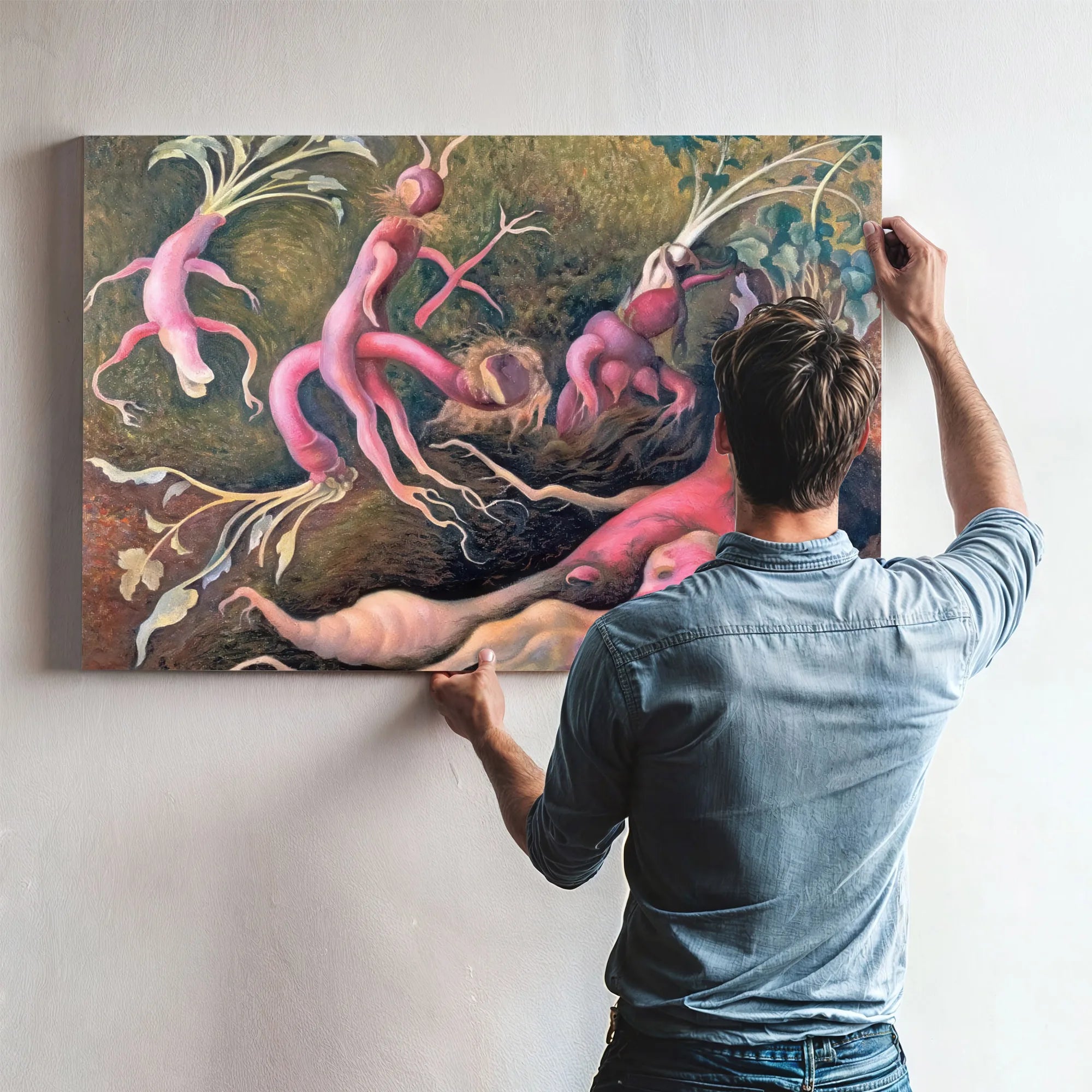 The Temptations Of Saint Antony By Diego Rivera Fine Art Print