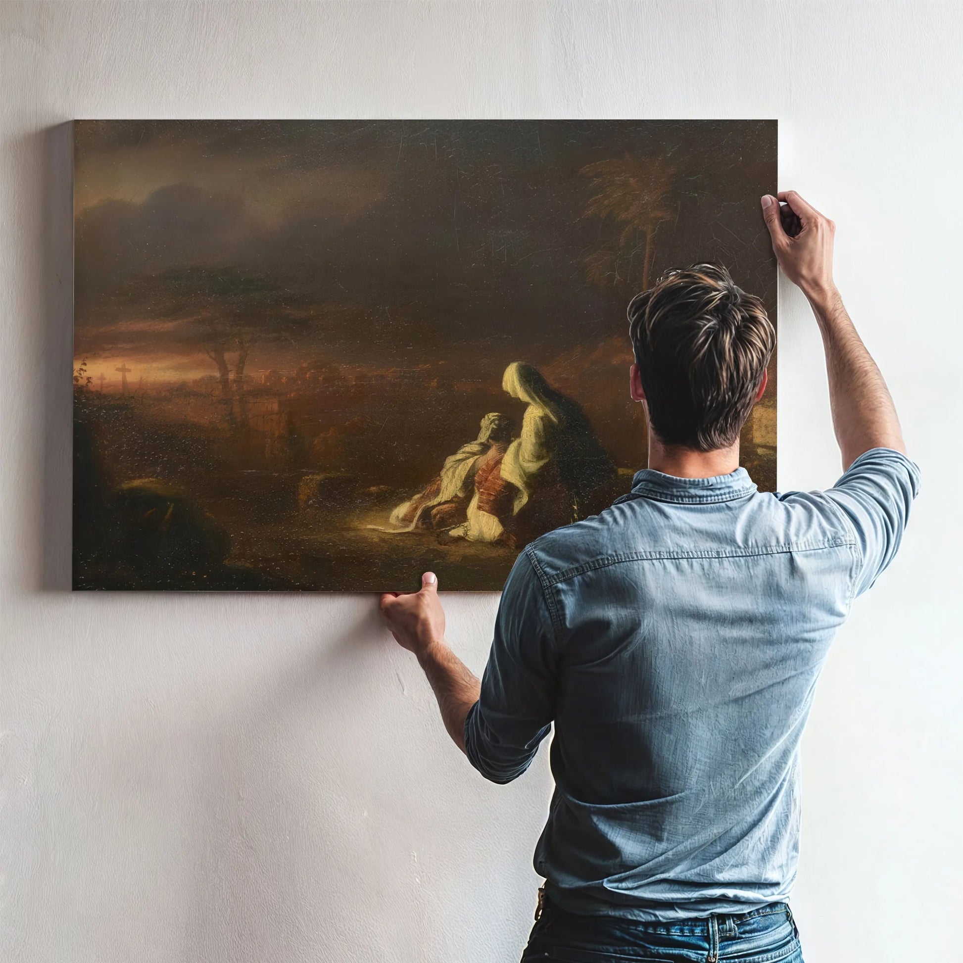 Christ Taken Down From The Cross By Henry Ossawa Tanner Fine Art Print
