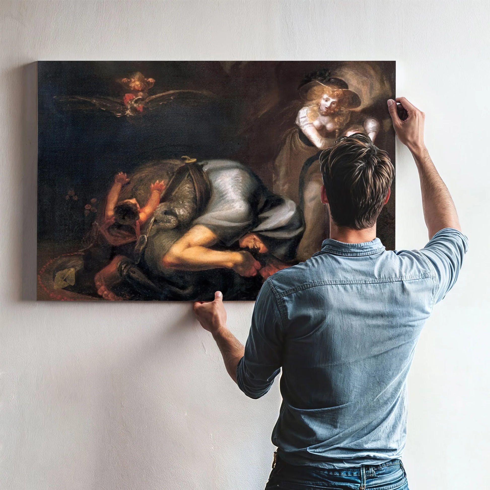 The Mandrake Charm By Henry Fuseli Fine Art Print