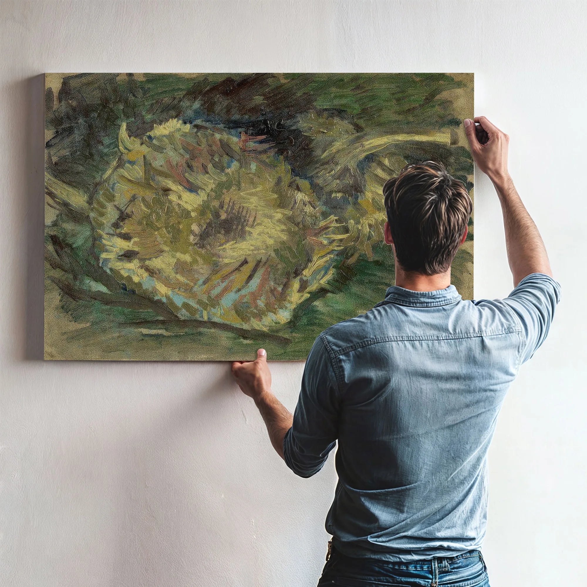 Sunflowers Gone To Seed By Vincent Van Gogh Fine Art Print