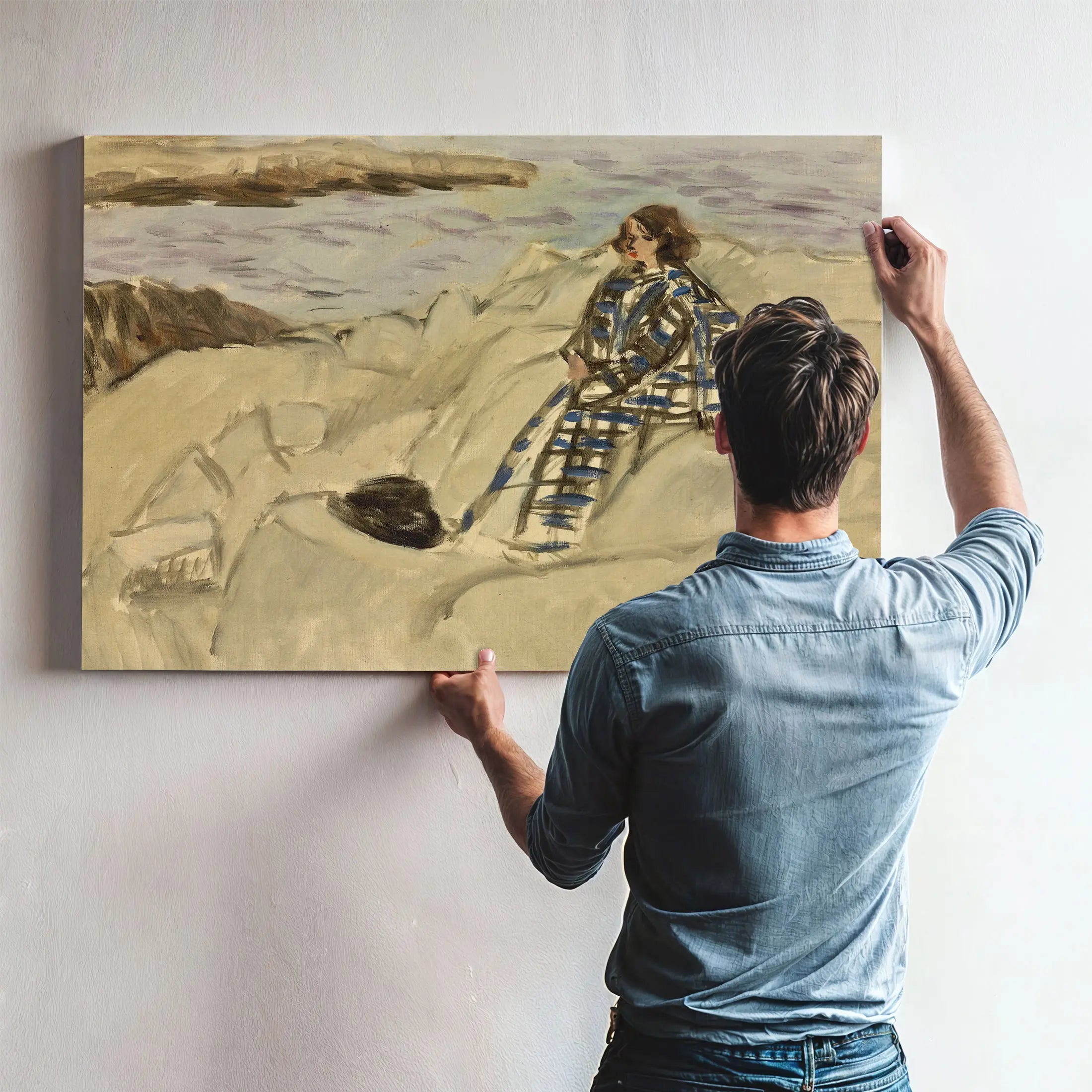 Woman On The Beach (Femme A La Plage) by Henri Matisse