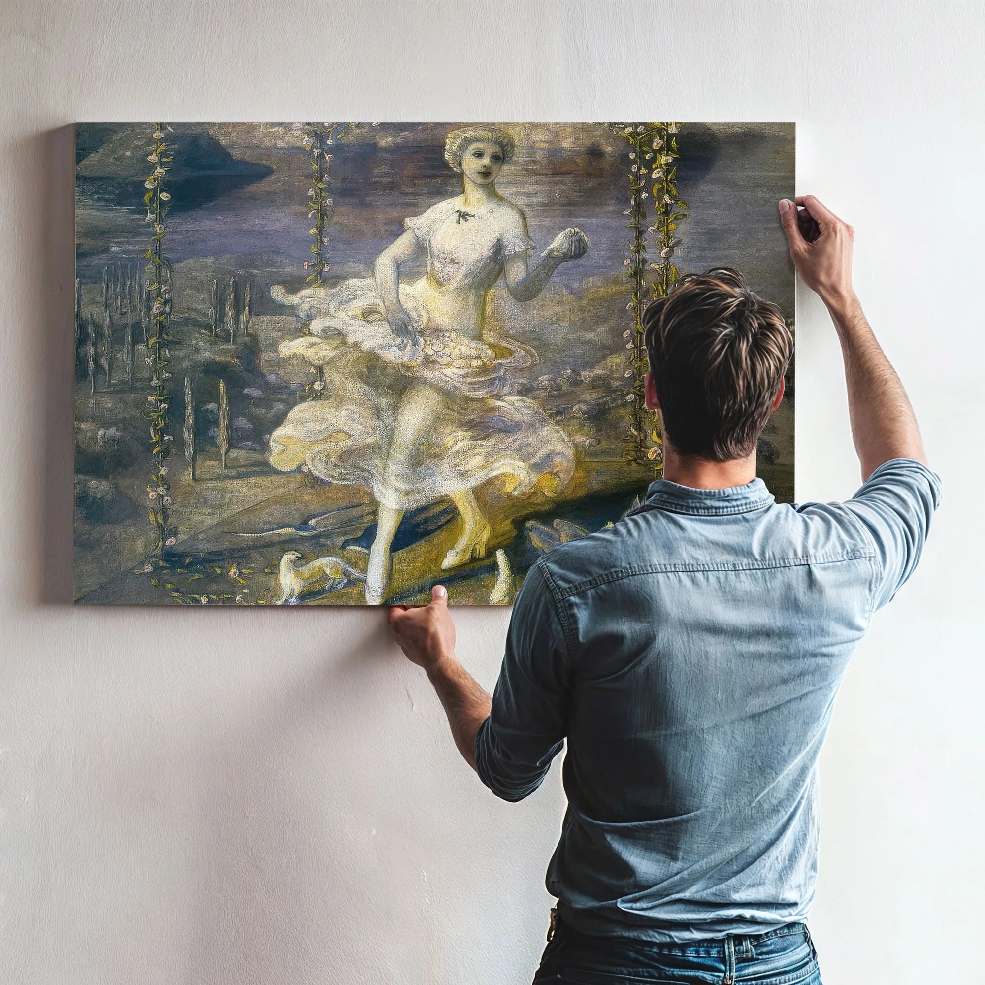 Spring By Florine Stettheimer Fine Art Print