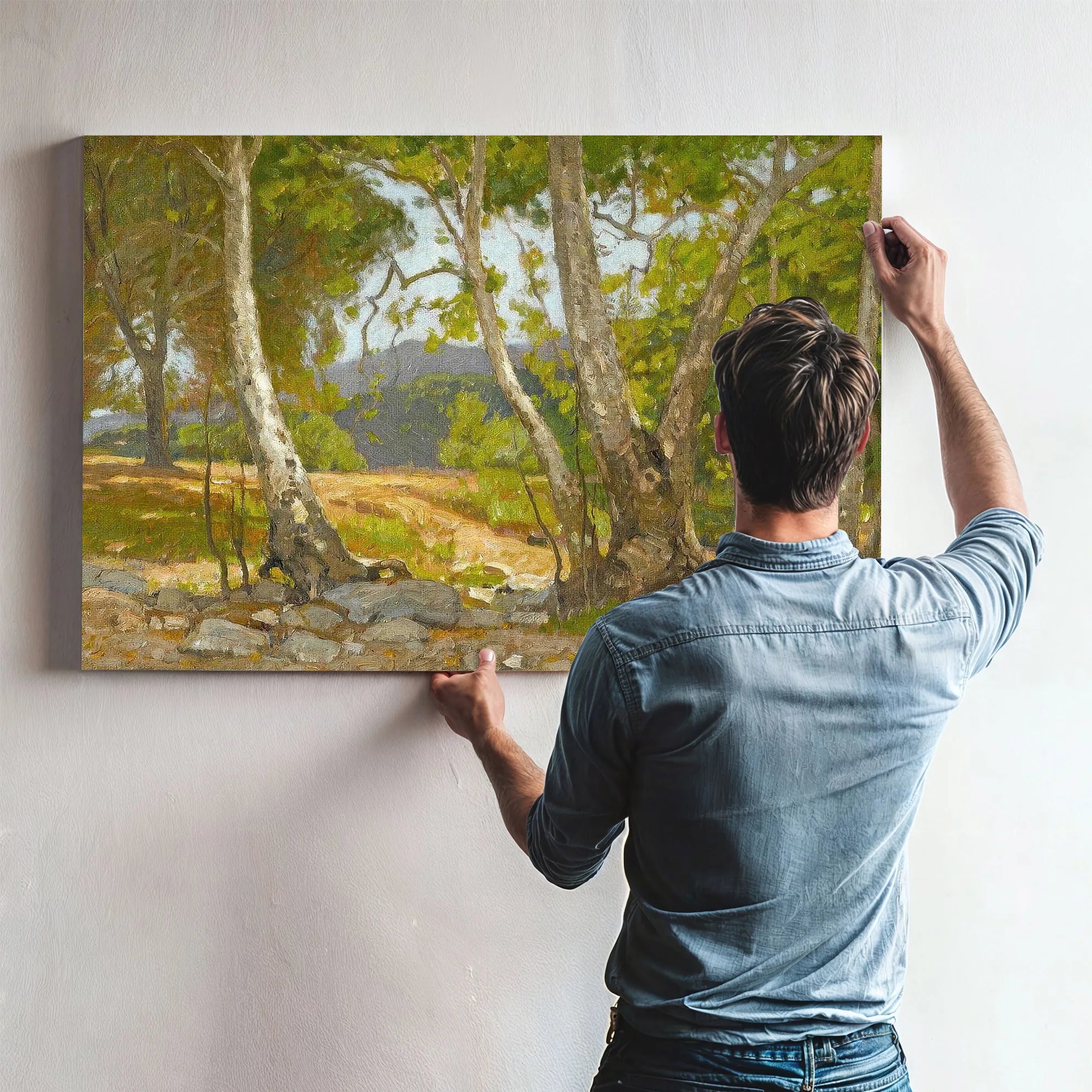 Shady Canyon 1909 By William Wendt Fine Art Print