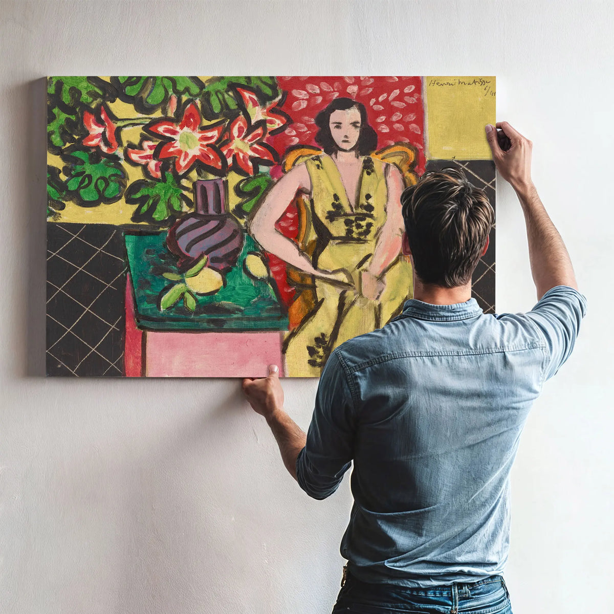 The Yellow Dress by Henri Matisse