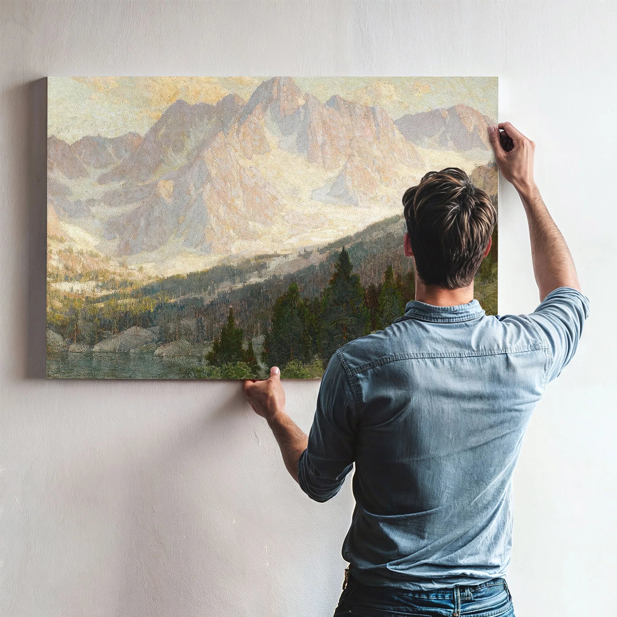 The Topmost Peak By Edgar Payne Fine Art Print