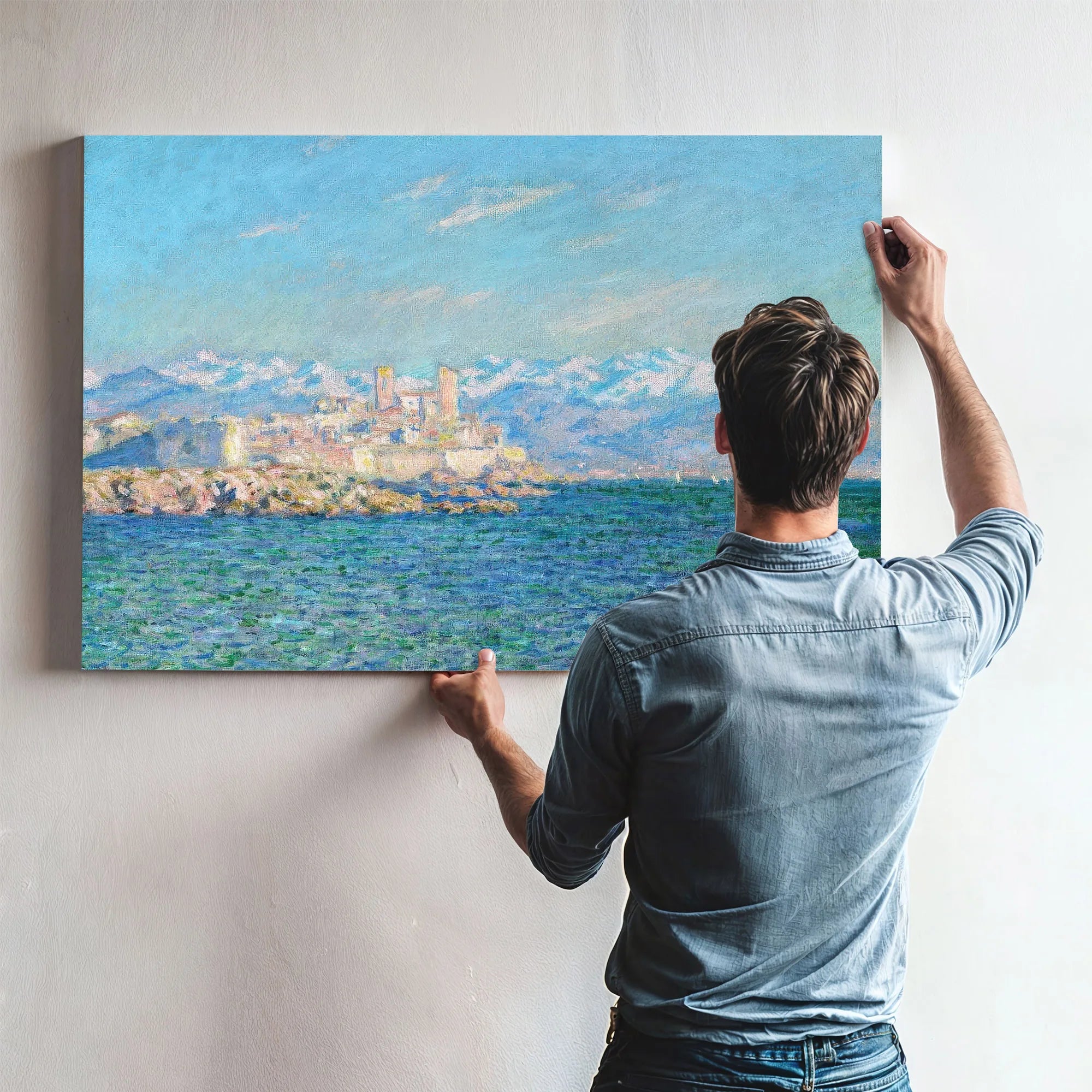 Antibes Afternoon Effect By Claude Monet Fine Art Print