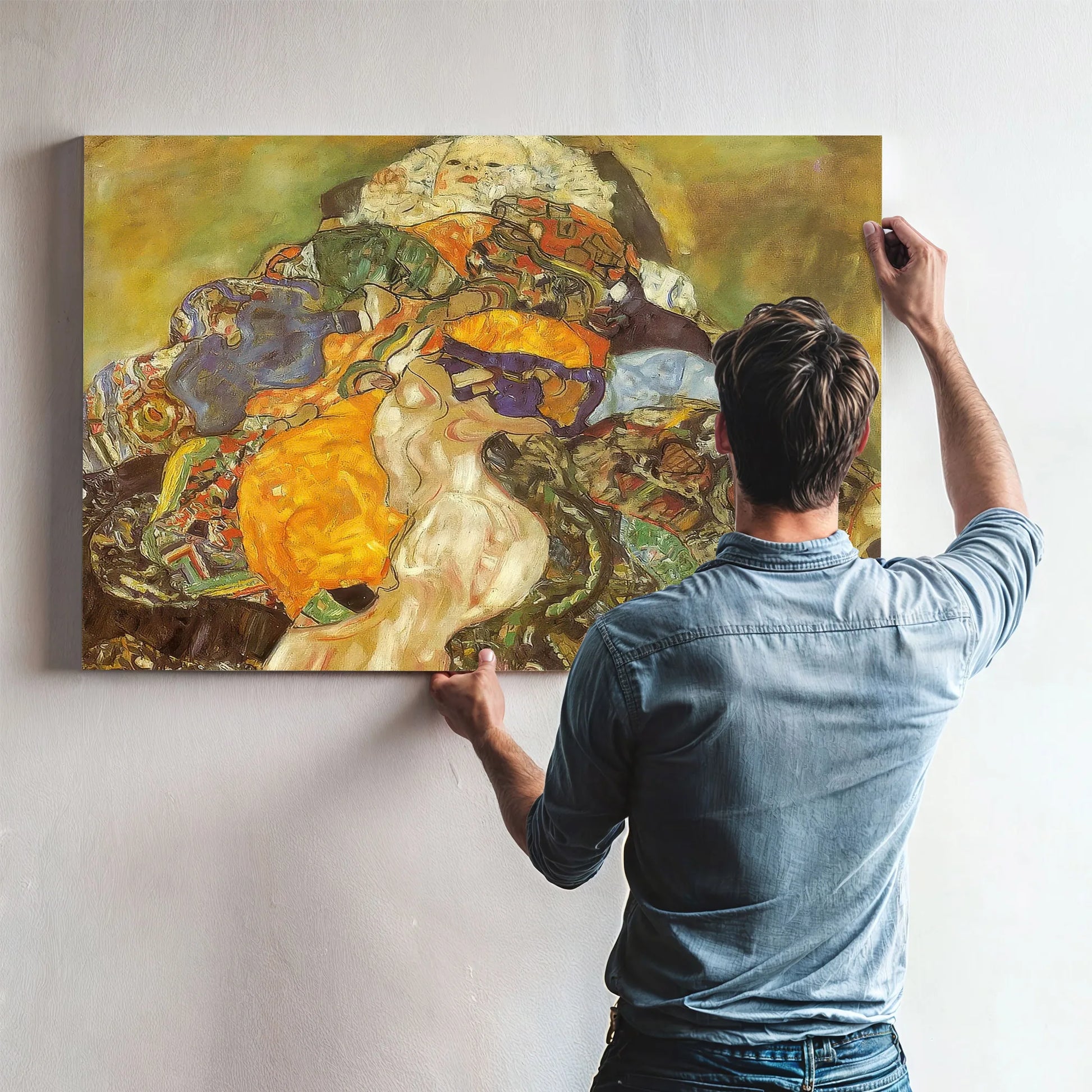 Baby By Gustav Klimt Fine Art Print