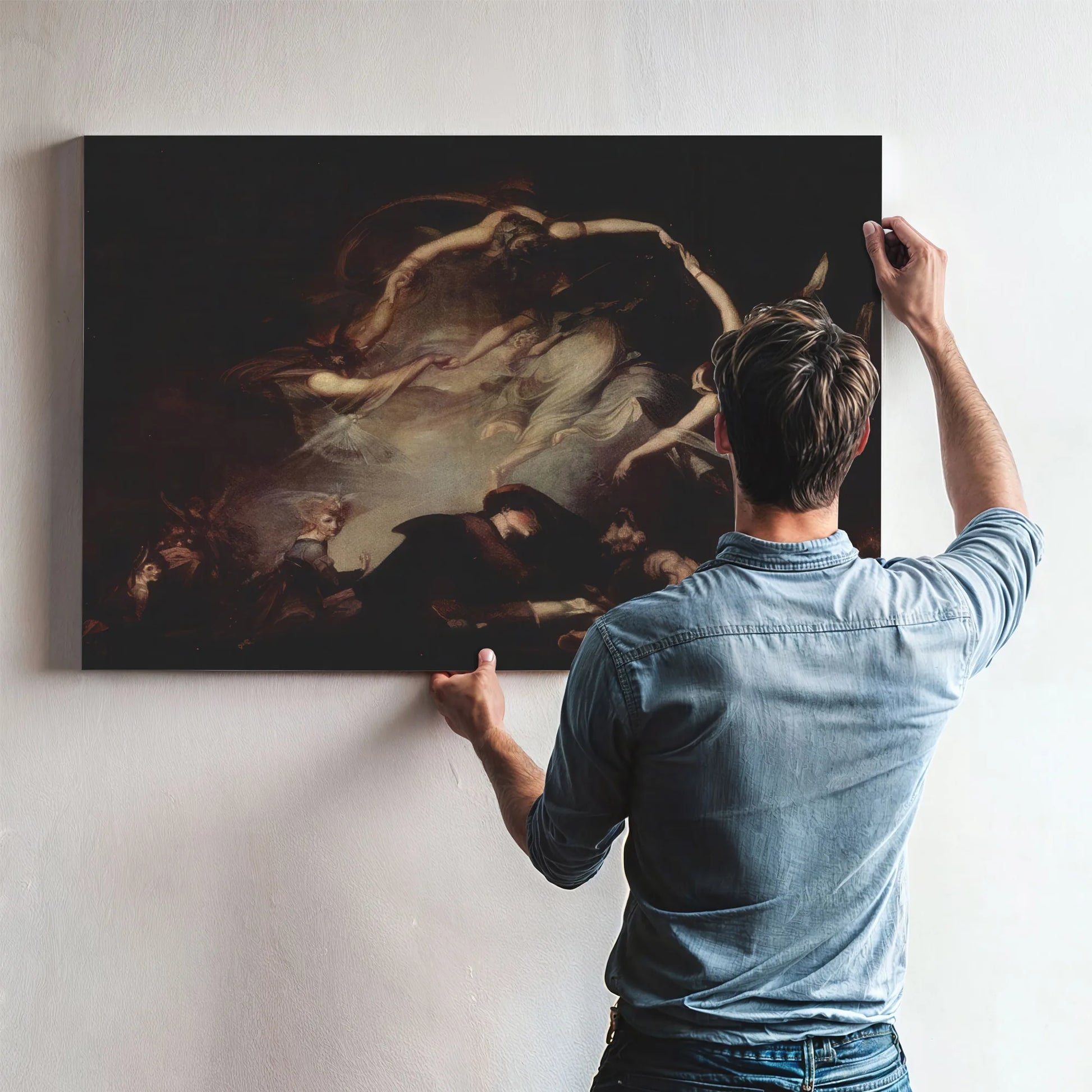 The Dream Of The Shepherd By Henry Fuseli Fine Art Print