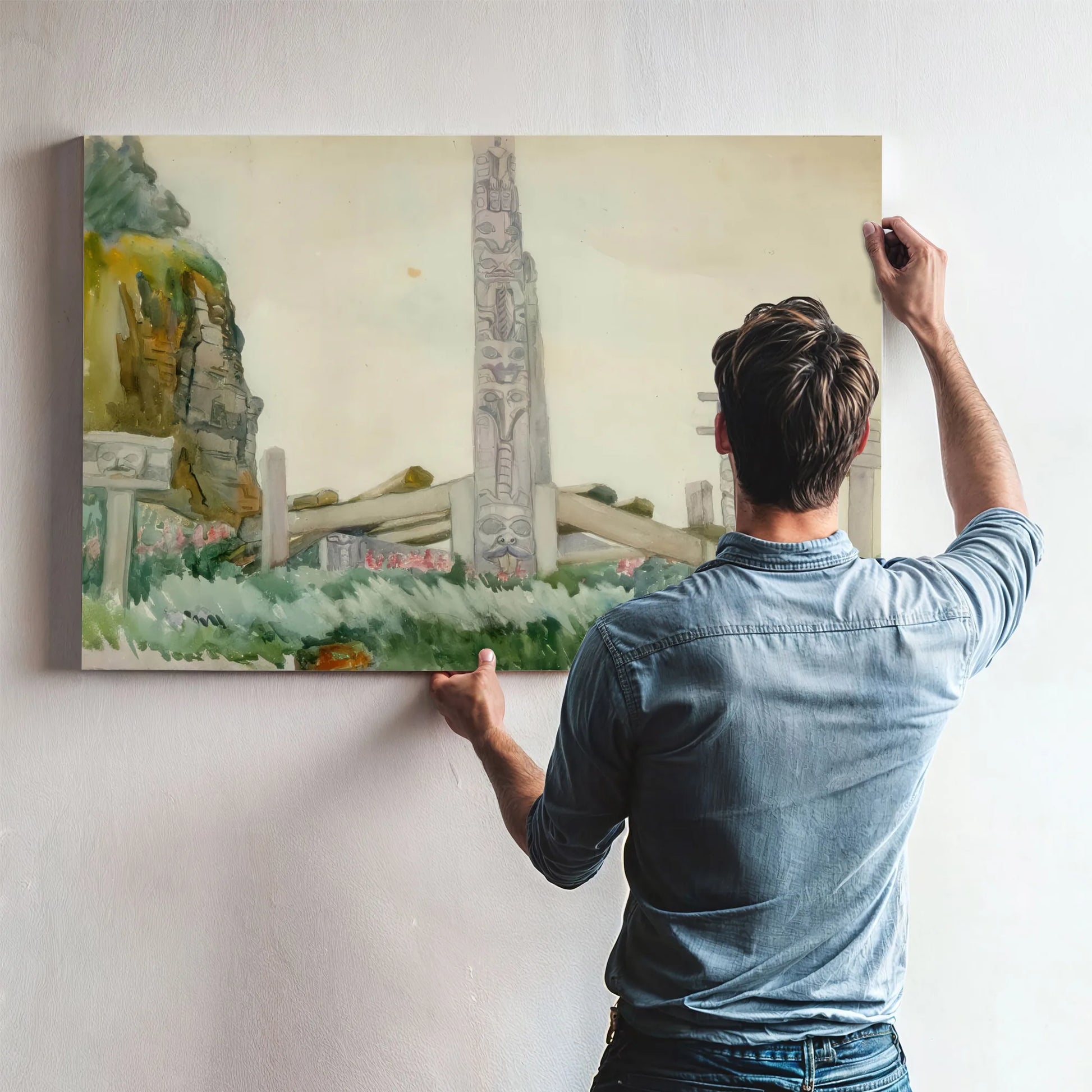 Skedans 1912 By Emily Carr Fine Art Print