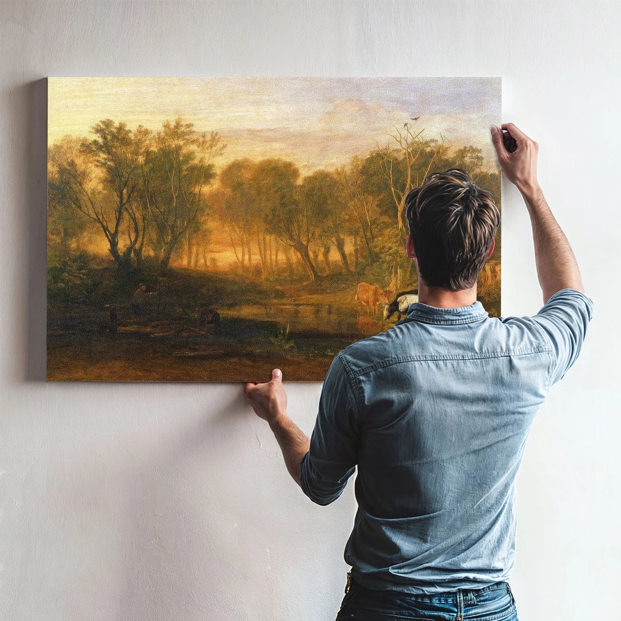 The Forest Of Bere By Joseph Mallord William Turner Fine Art Print