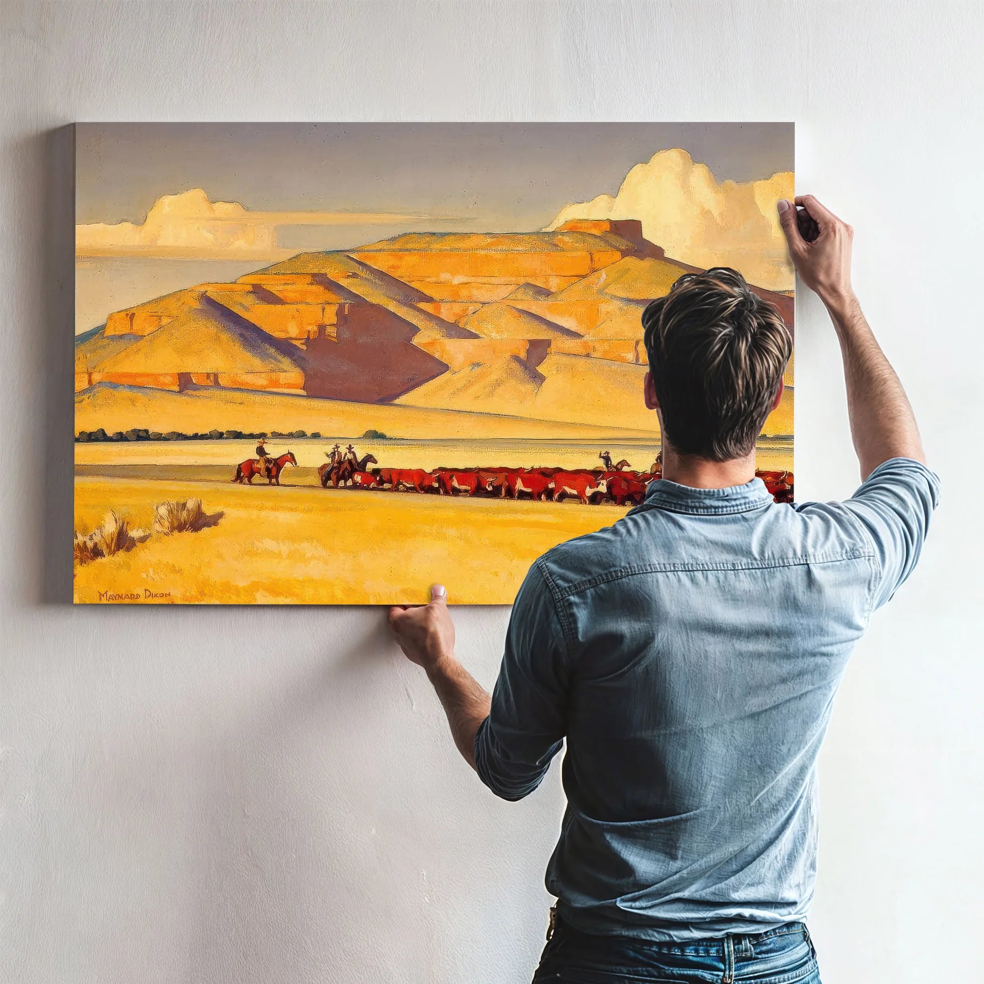 Nevada By Maynard Dixon Fine Art Print