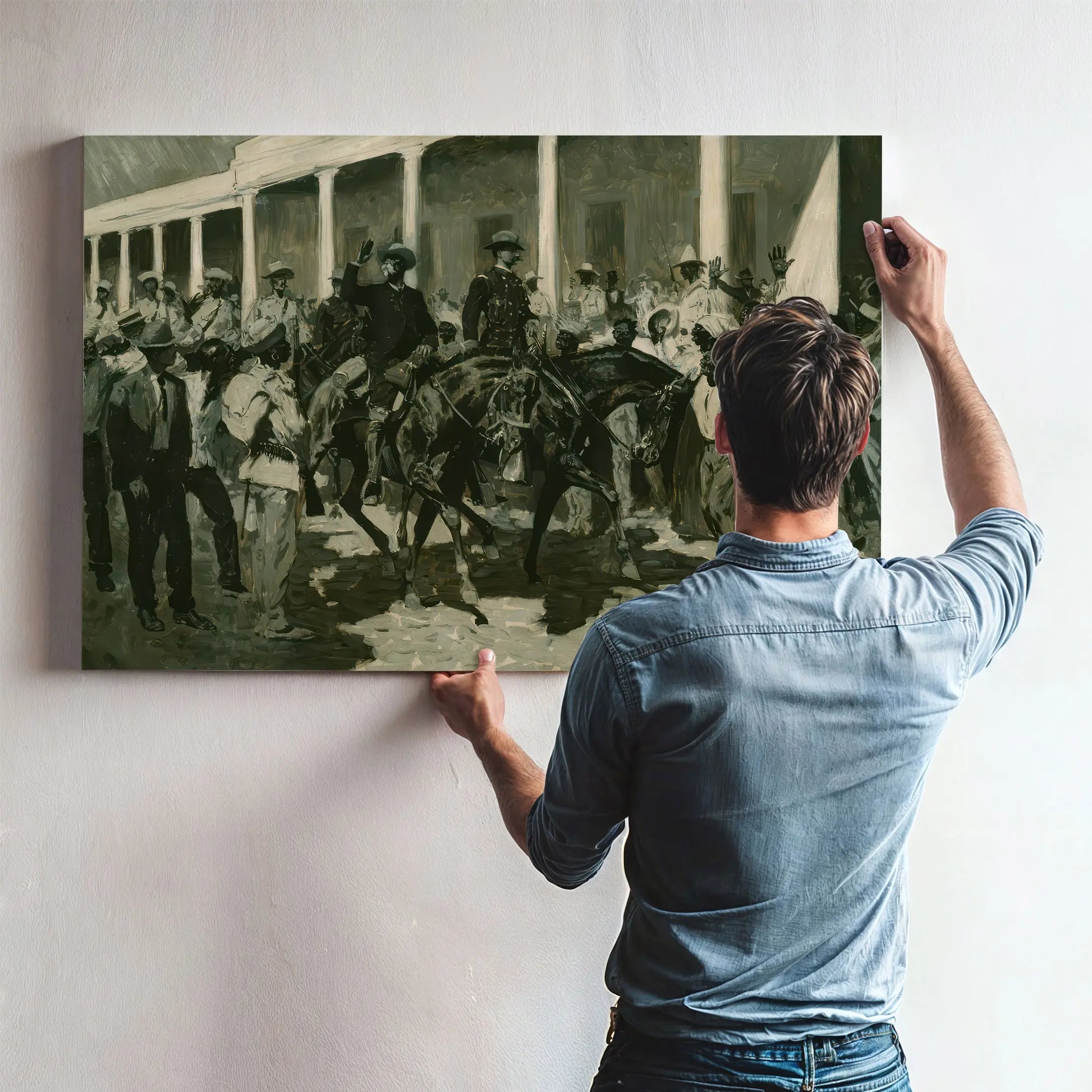 The Return Of Gomez To Havana A by Frederic Remington