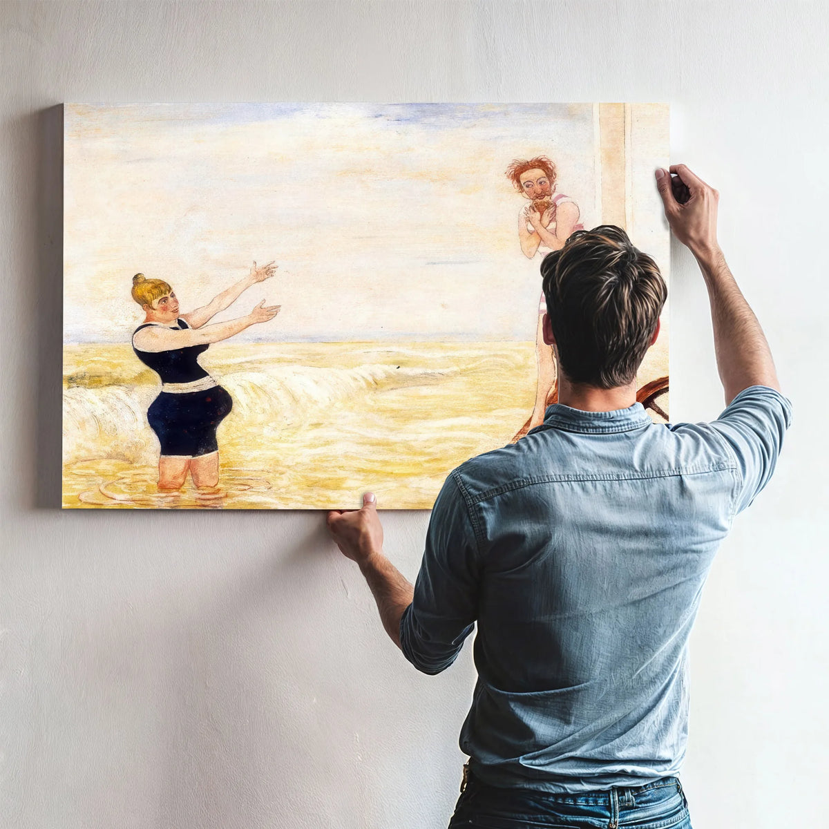 The Call Of The Siren By James Ensor Fine Art Print