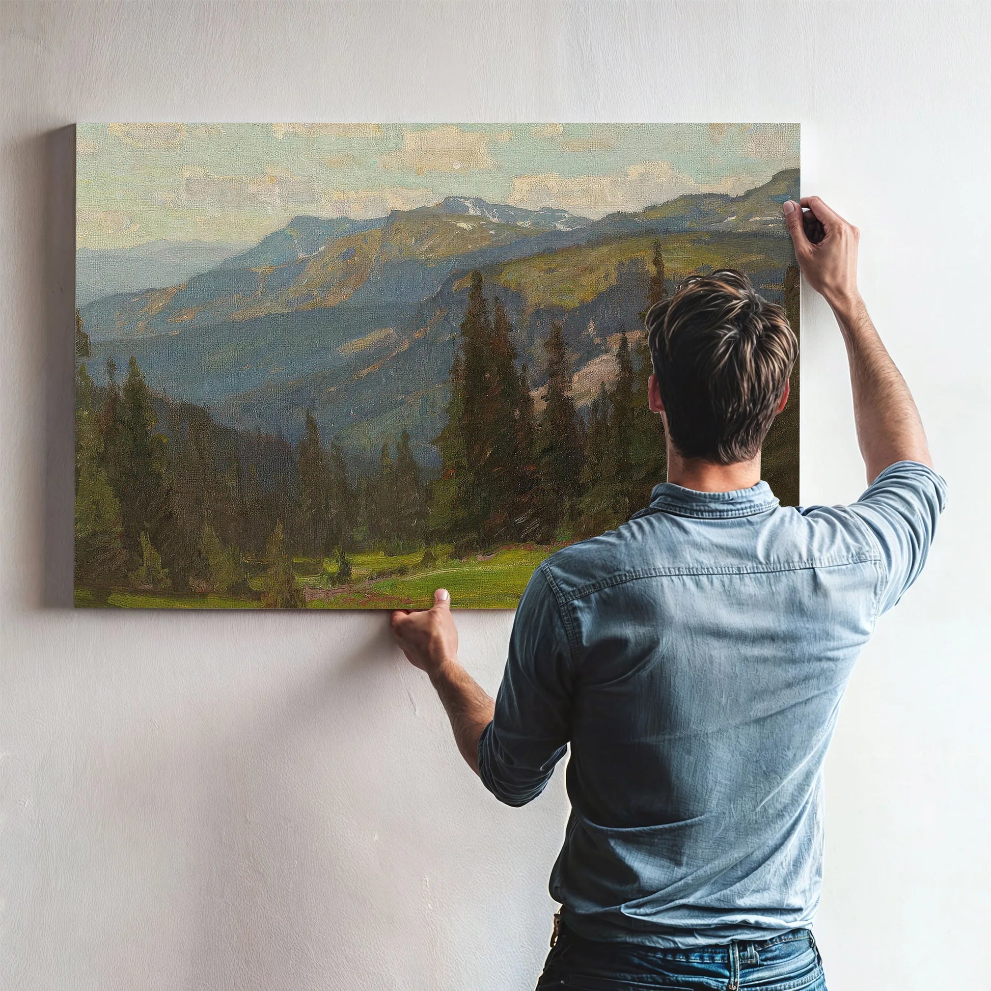 Sierra Landscape 1913 By William Wendt Fine Art Print