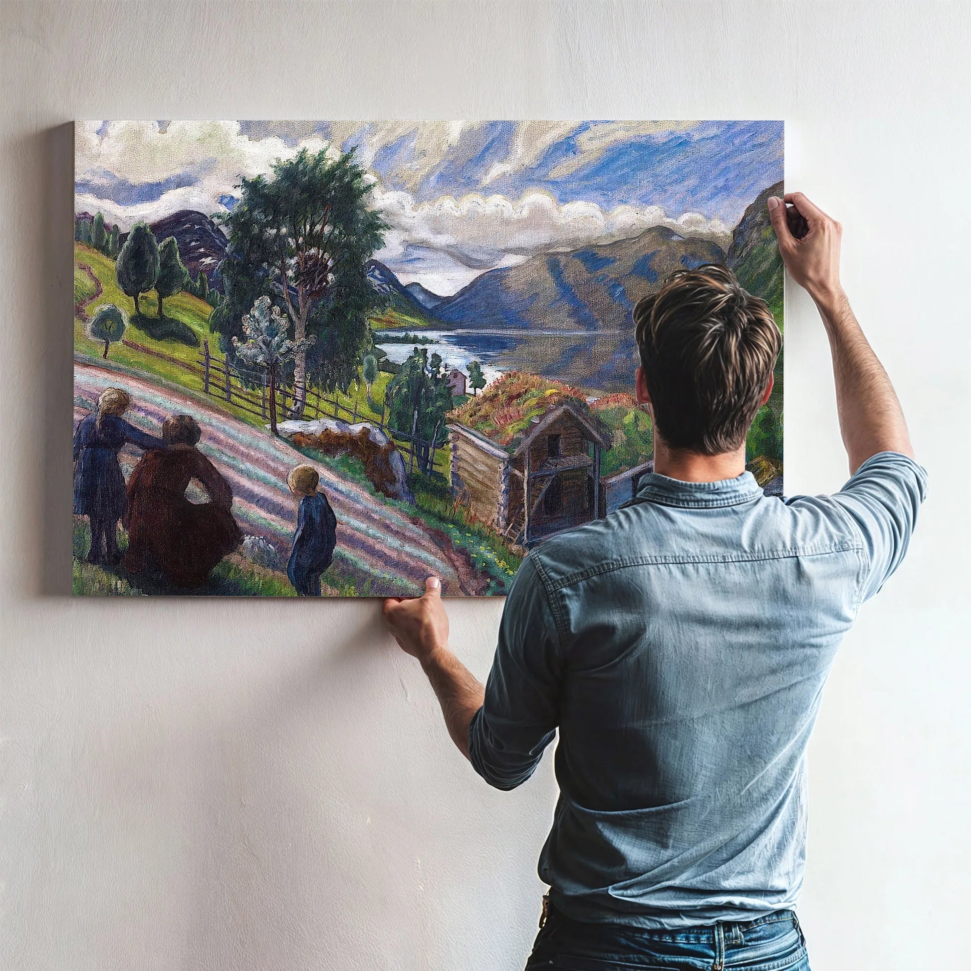Growing Season Weather By Nicolai Astrup Fine Art Print