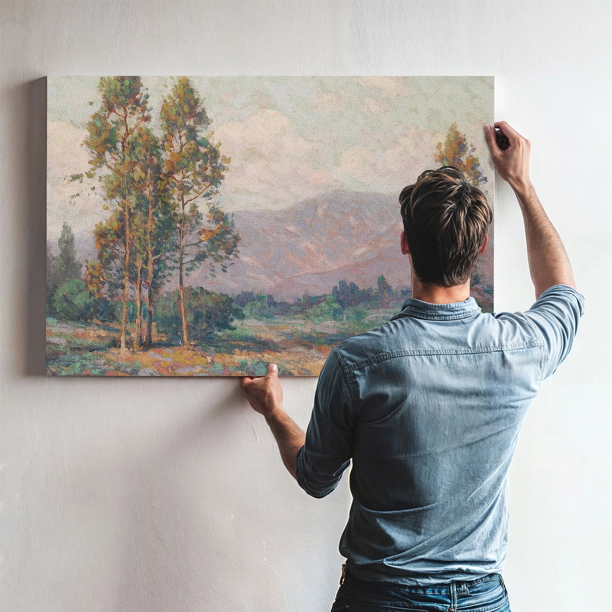Santa Barbara Mountains By Edgar Payne Fine Art Print